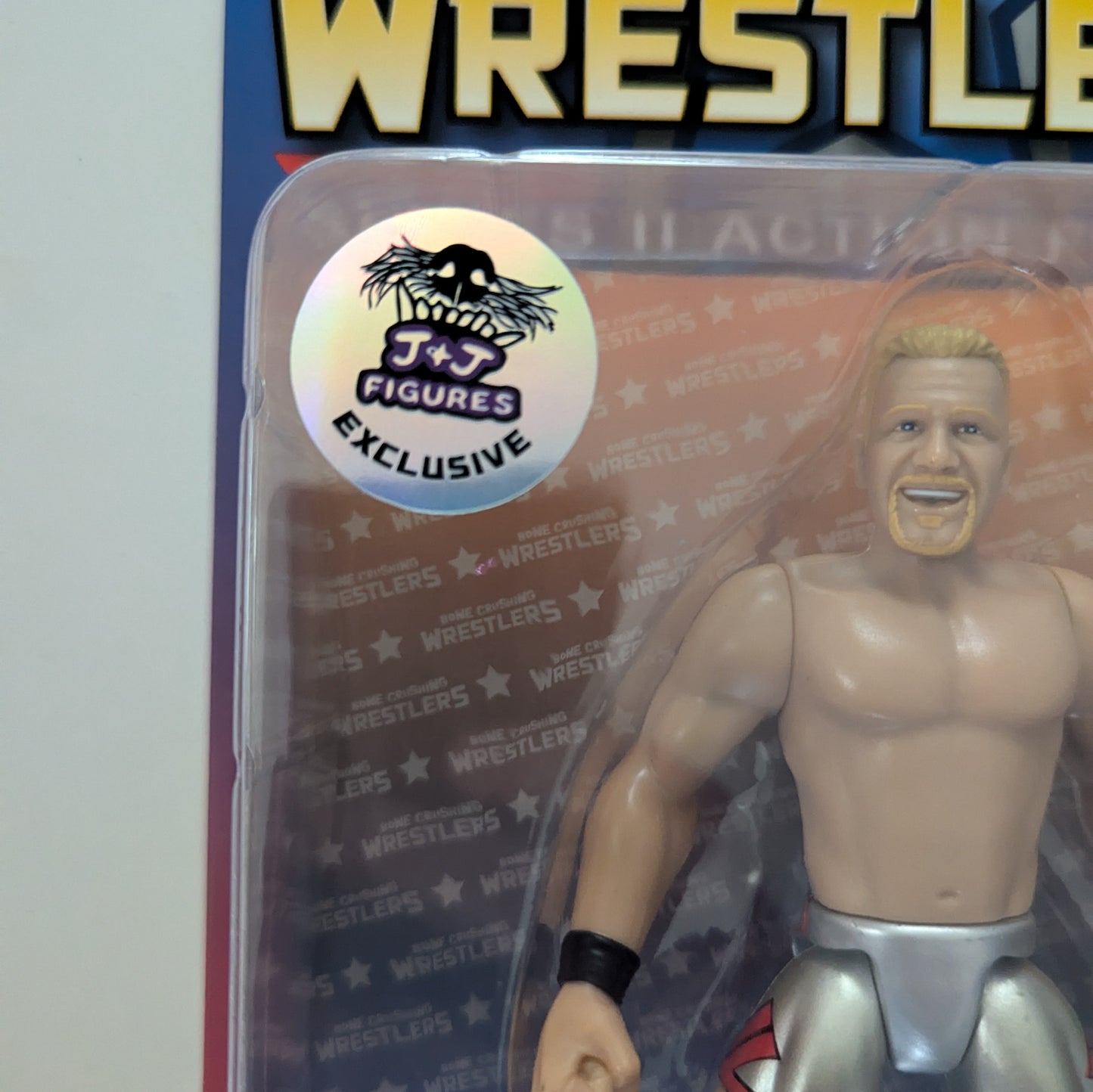 Figure Collections (FC) Bone Crushing Wrestlers (BCW) J+J Figures Exclusive Jeff Jarrett (Red Tights)