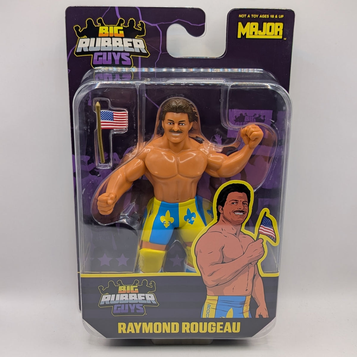 Major Big Rubber Guys 18 The Rougeau Brothers (Jacques & Raymond)