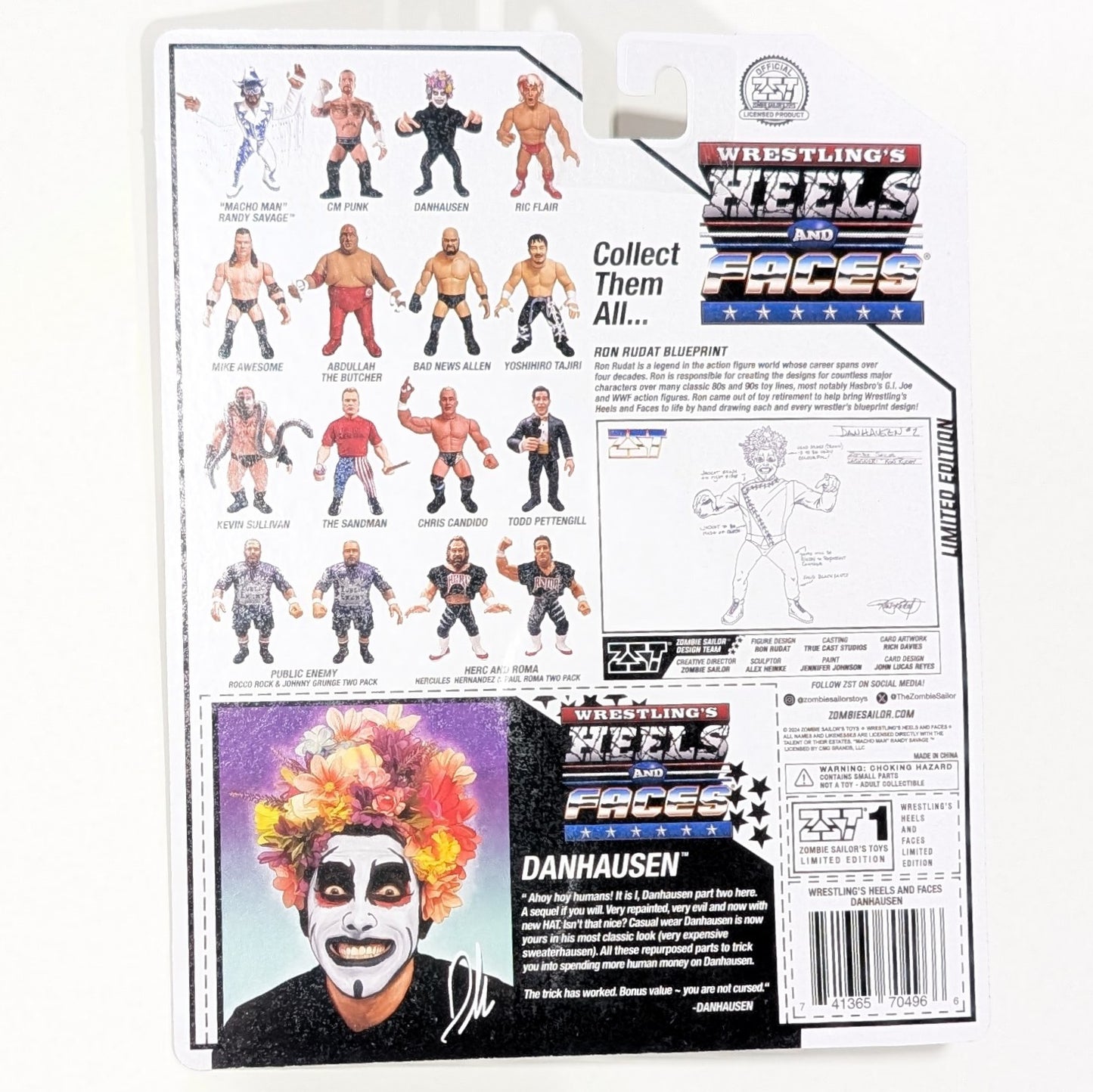 Zombie Sailor Heels & Faces 2025 Limited Edition Danhausen (Sommarhausen)