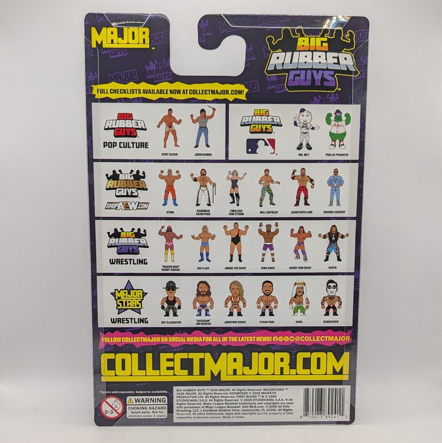 Major Big Rubber Guys 2026 Evergreen Ric Flair