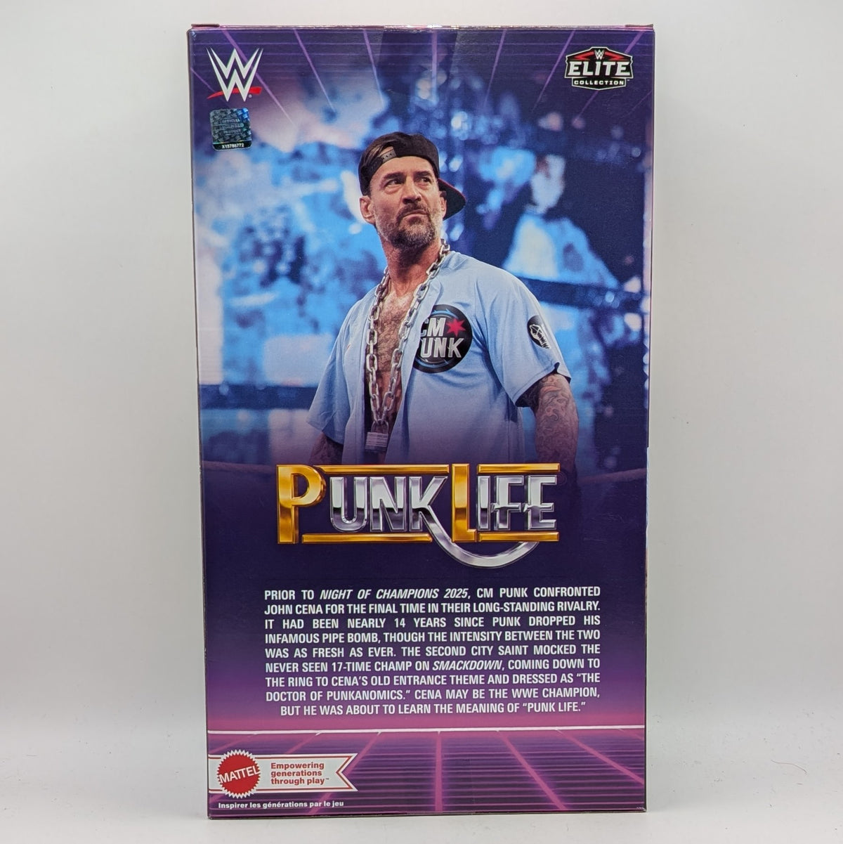 Elite Mattel Creations 2025 Exclusive CM Punk