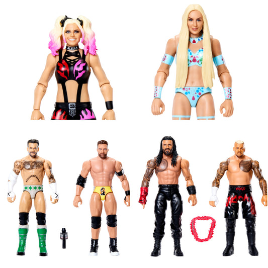 ***PRE-ORDER*** Main Event Showdown 29 - Set of 3 (Charlotte Flair & Alexa Bliss, CM Punk vs. LA Knight, & Roman Reigns vs. Solo Sikoa)