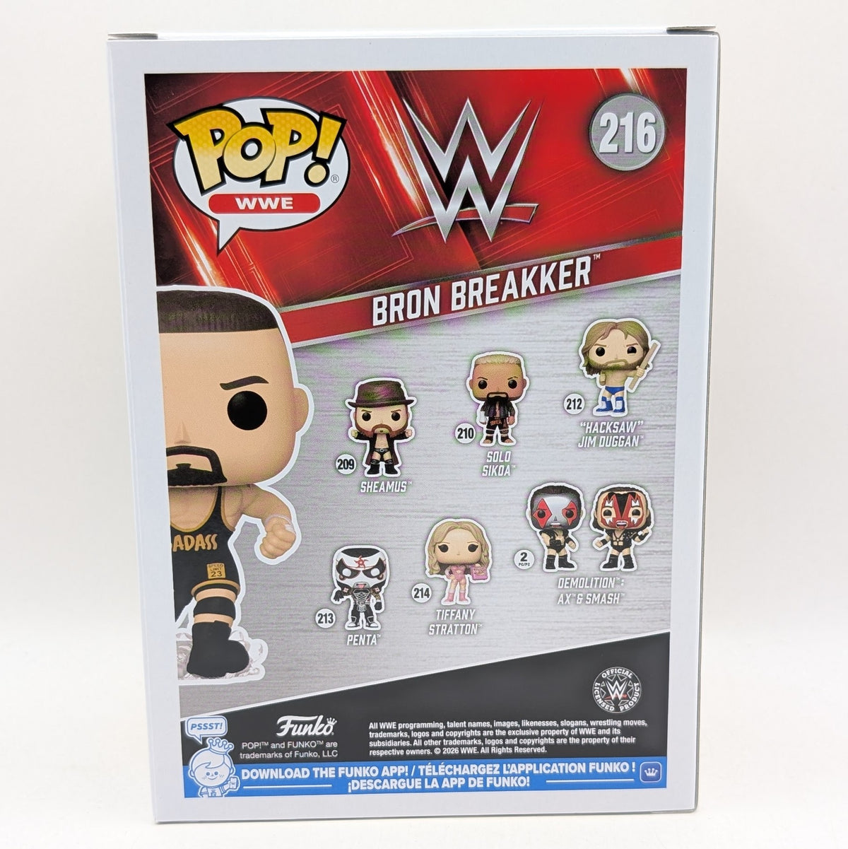Funko POP! WWE Bron Breakker (#216)