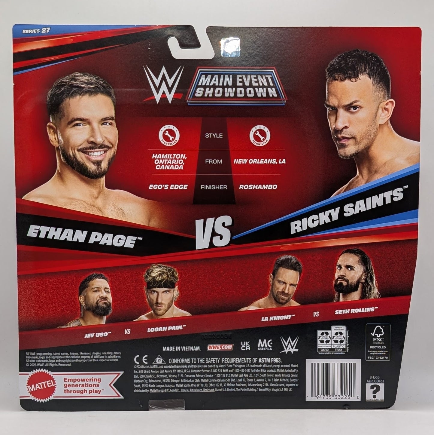 Main Event Showdown 27 Ethan Page vs. Ricky Saints