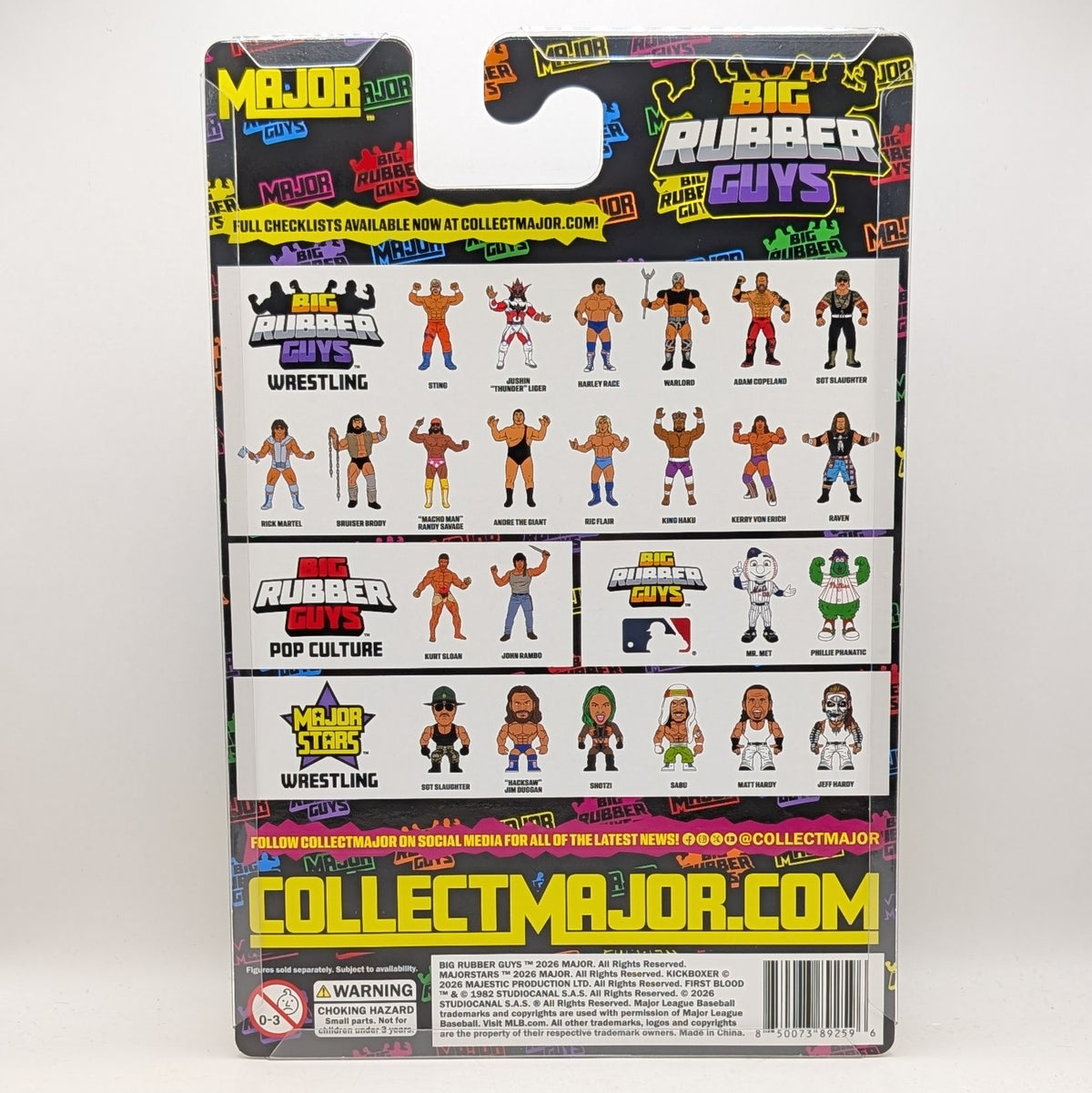 Major Big Rubber Guys 2026 Evergreen Macho King Randy Savage