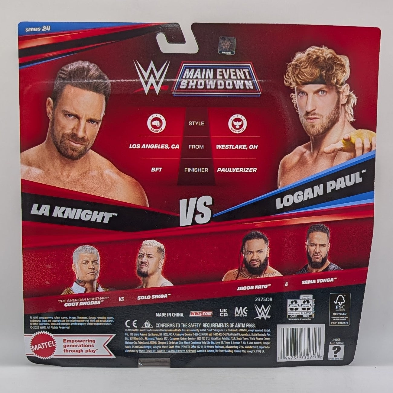 Main Event Showdown 24 LA Knight vs. Logan Paul