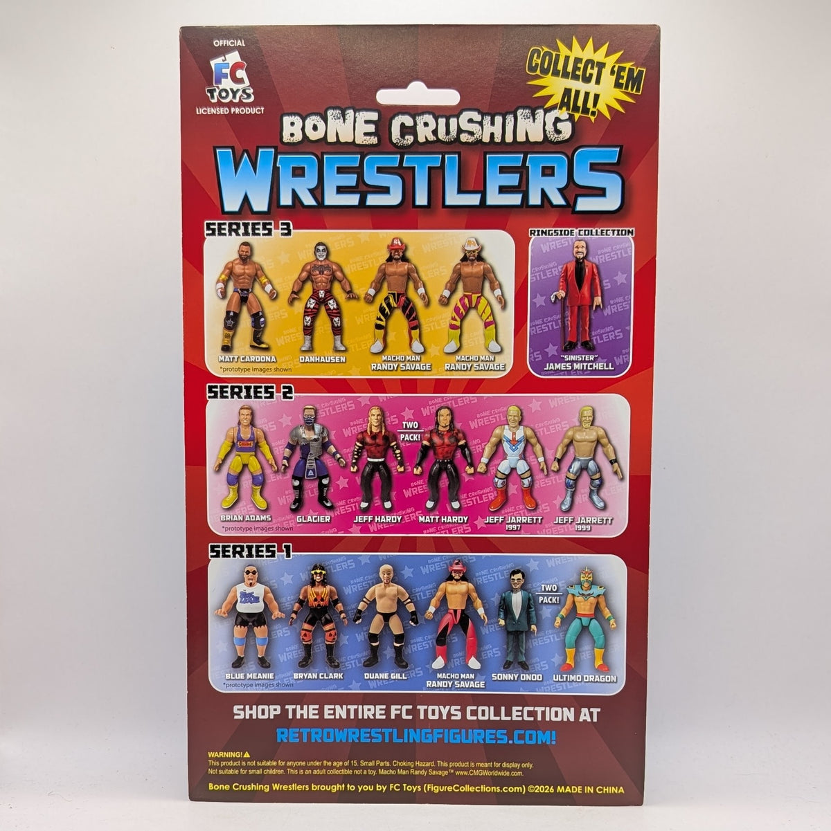 FC Bone Crushing Wrestlers 3 Macho Man Randy Savage