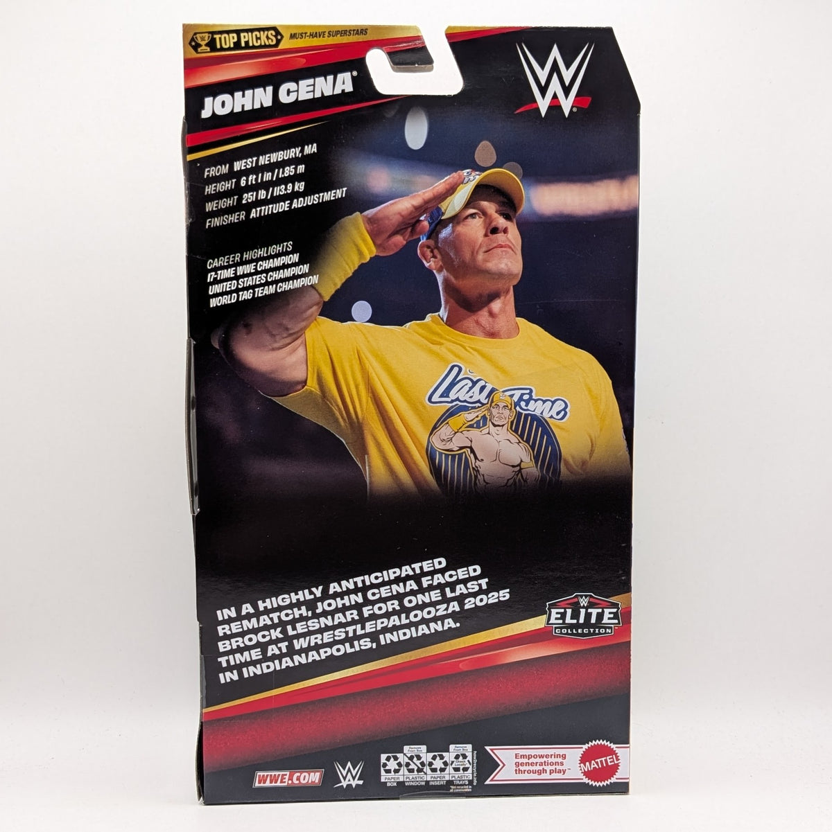 Elite Top Picks 2027 Wave 1 John Cena