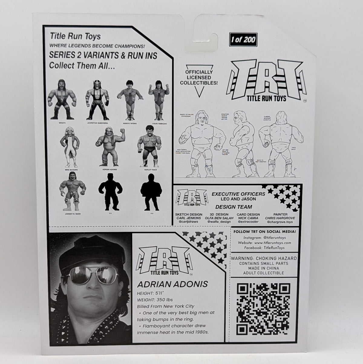 Title Run Toys Series 2 Adrian Adonis