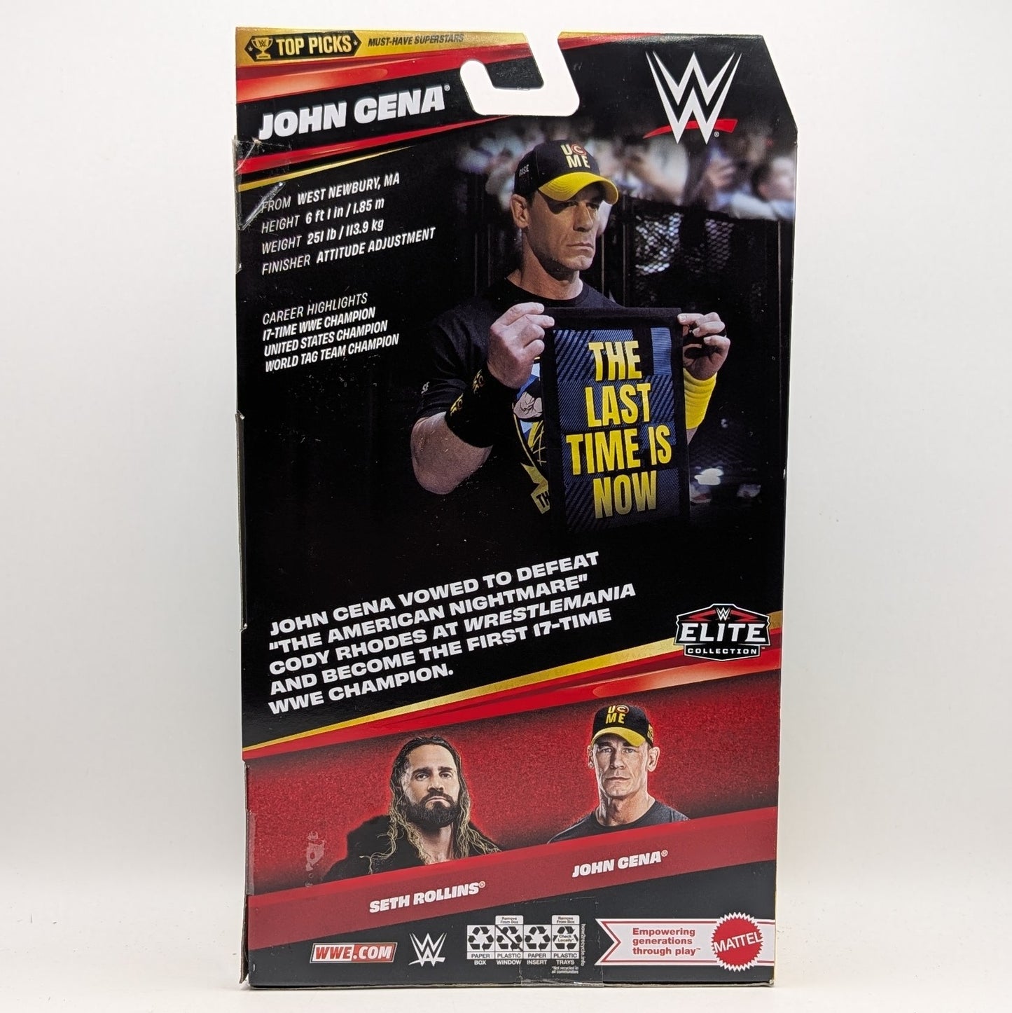 Elite Top Picks 2026 Wave 3 John Cena