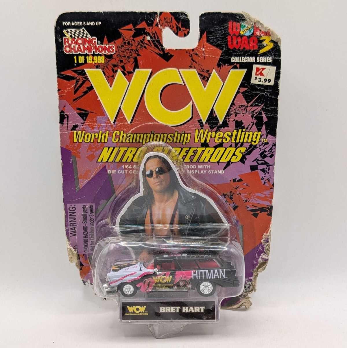 WCW Nitro Streetrods Bret Hart (World War 3)