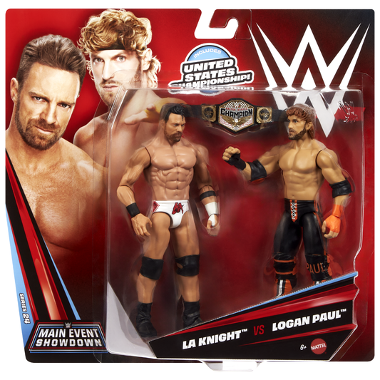 ***PRE-ORDER*** Main Event Showdown 24 LA Knight vs. Logan Paul