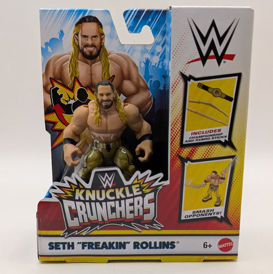 Mattel WWE Knuckle Crunchers 8 Seth Rollins