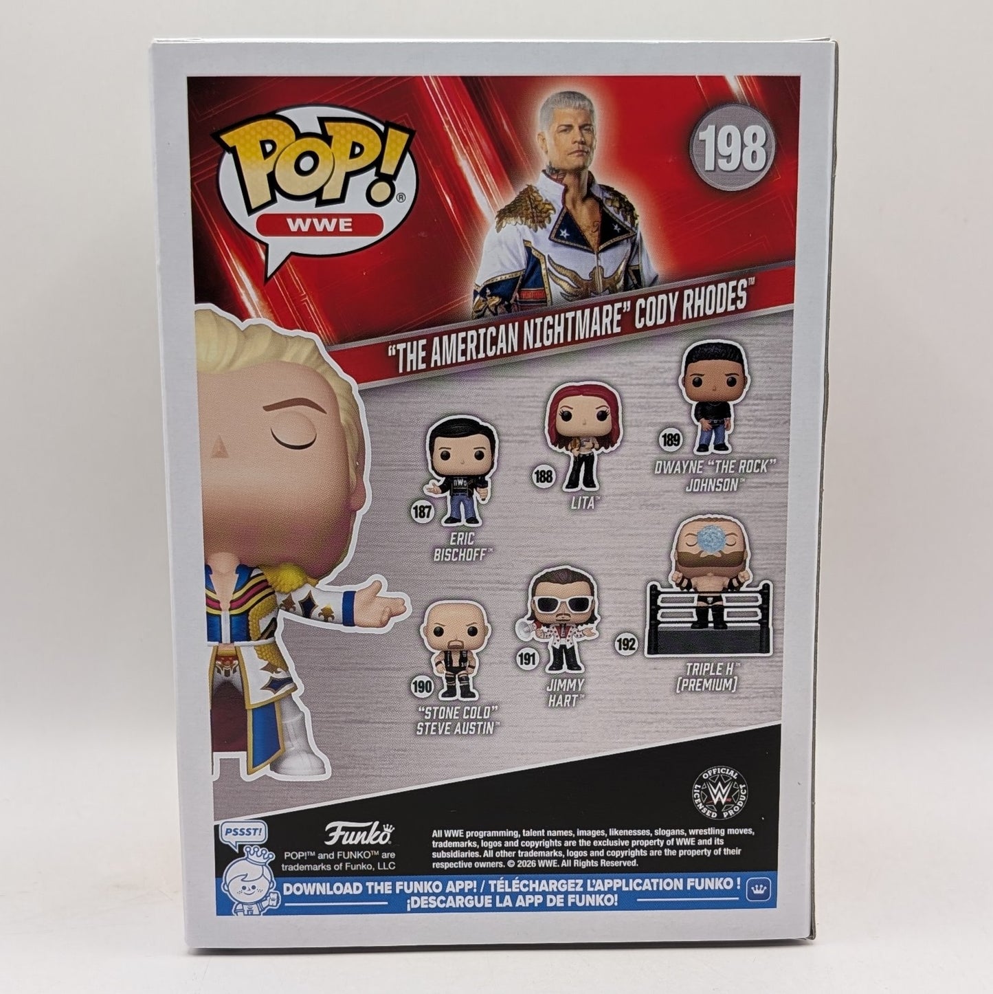 Funko POP! WWE Cody Rhodes (#198)