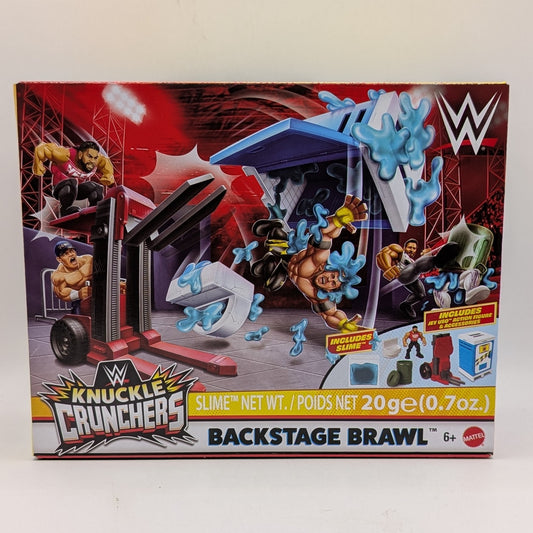 Mattel Knuckle Crunchers Playset Backstage Brawl