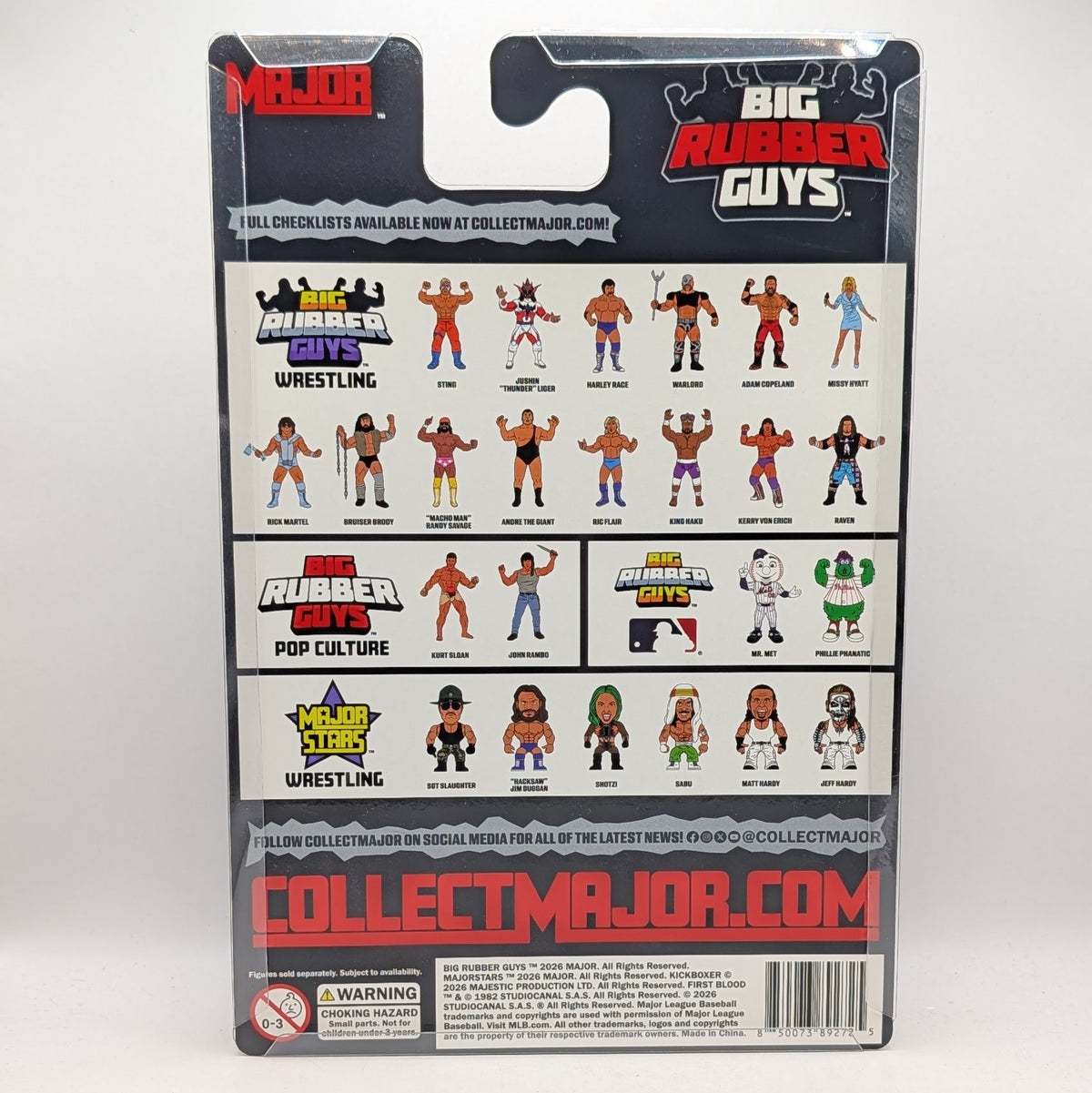 Major Big Rubber Guys 2026 Evergreen Demolition (Ax & Smash)
