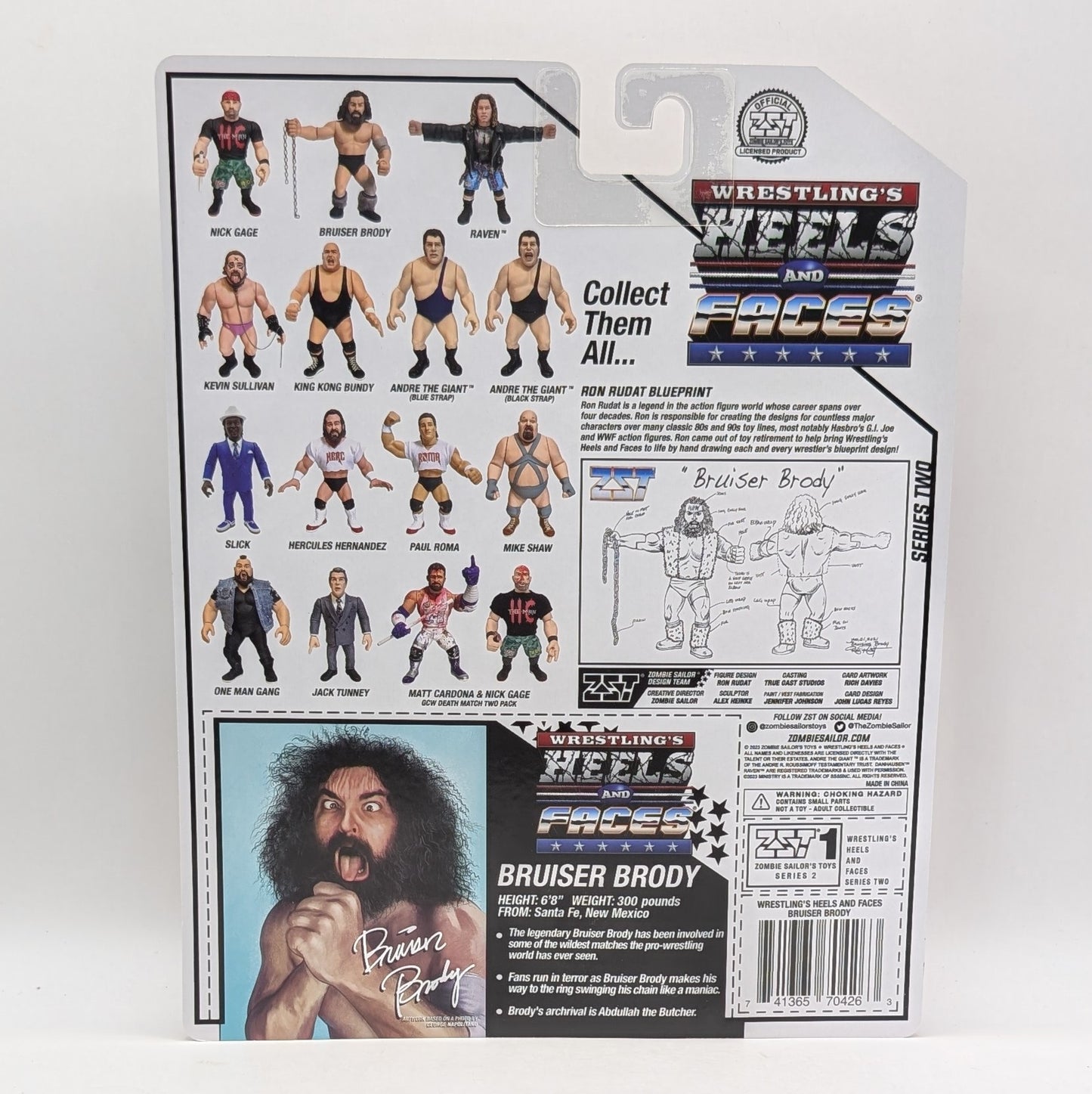 Zombie Sailor Heels & Faces 2 Bruiser Brody