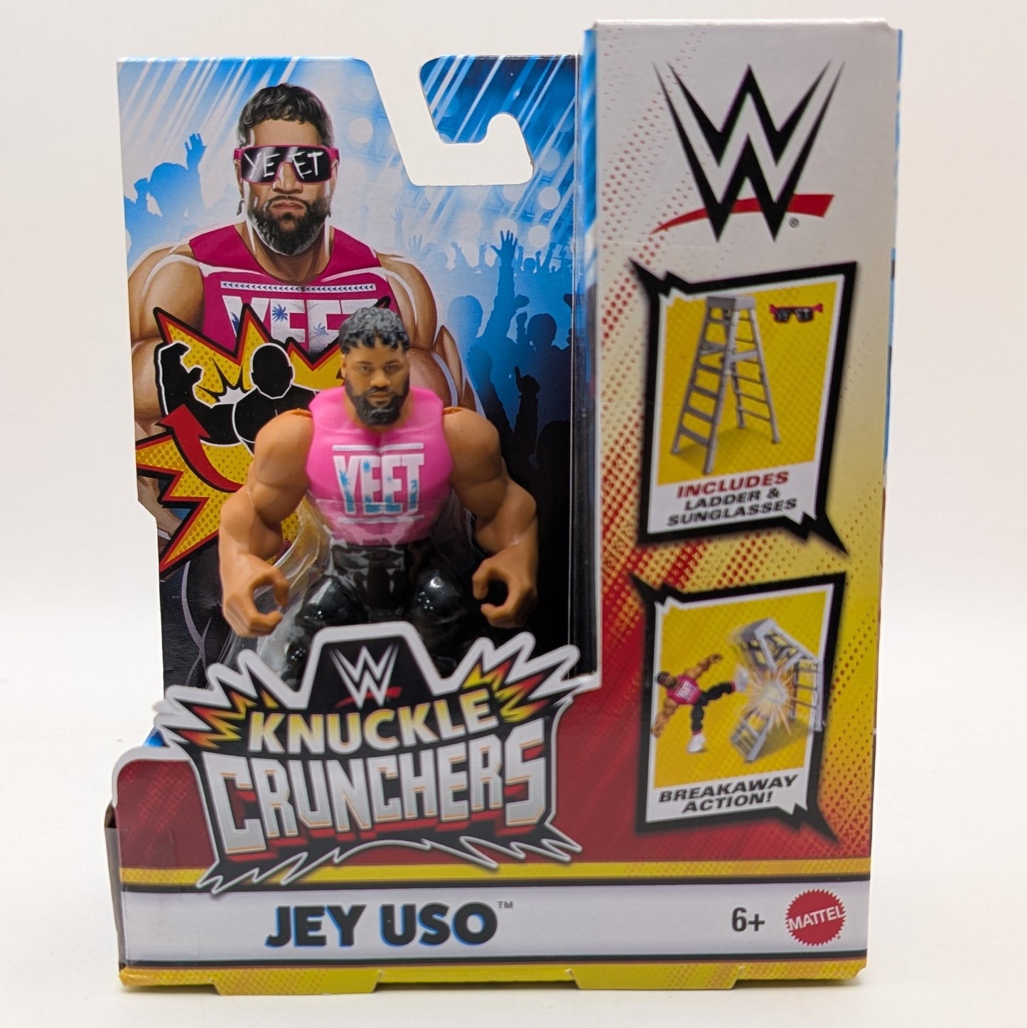 Mattel WWE Knuckle Crunchers 9 Jey Uso