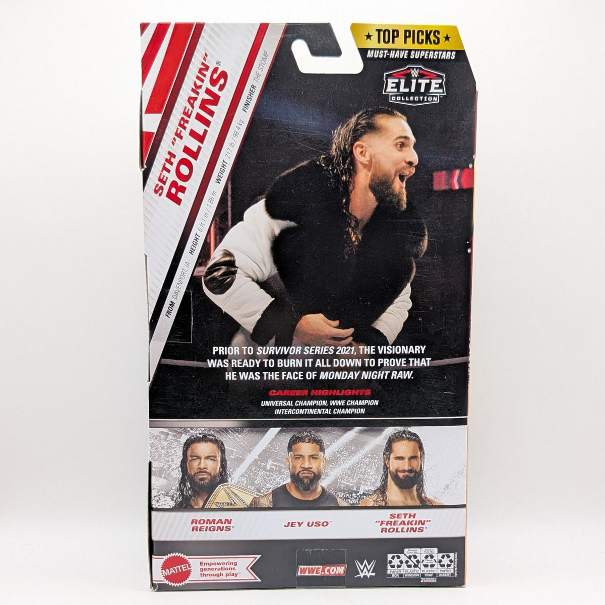 Elite Top Picks 2025 Wave 1 Seth Rollins