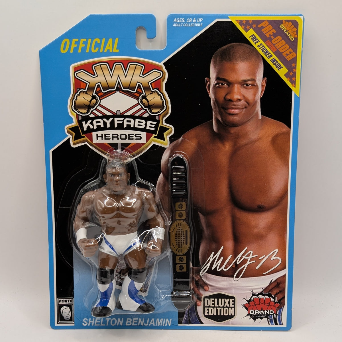 KWK 2026 Kayfabe Heroes Shelton Benjamin