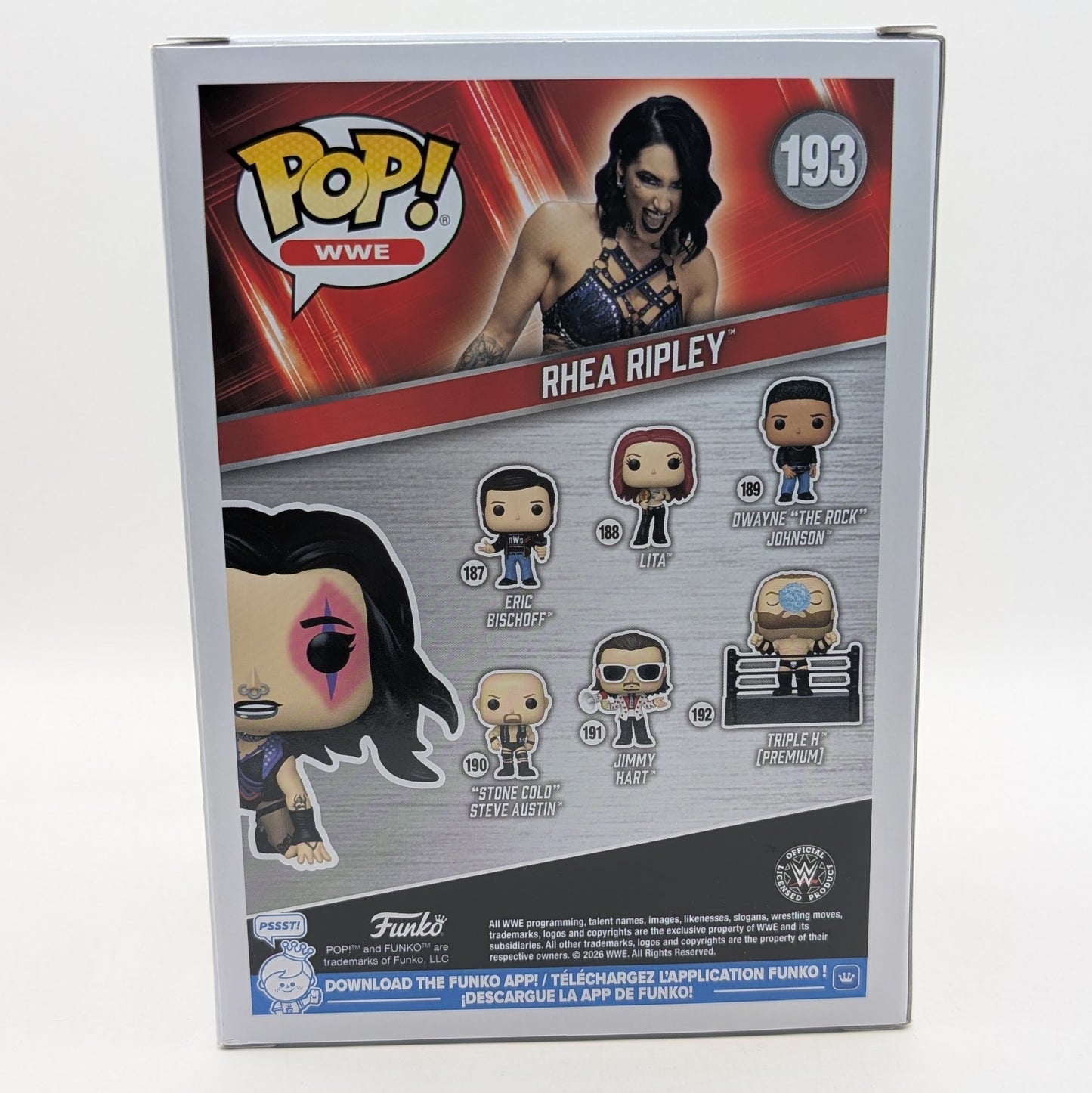 Funko POP! WWE Rhea Ripley (#193)