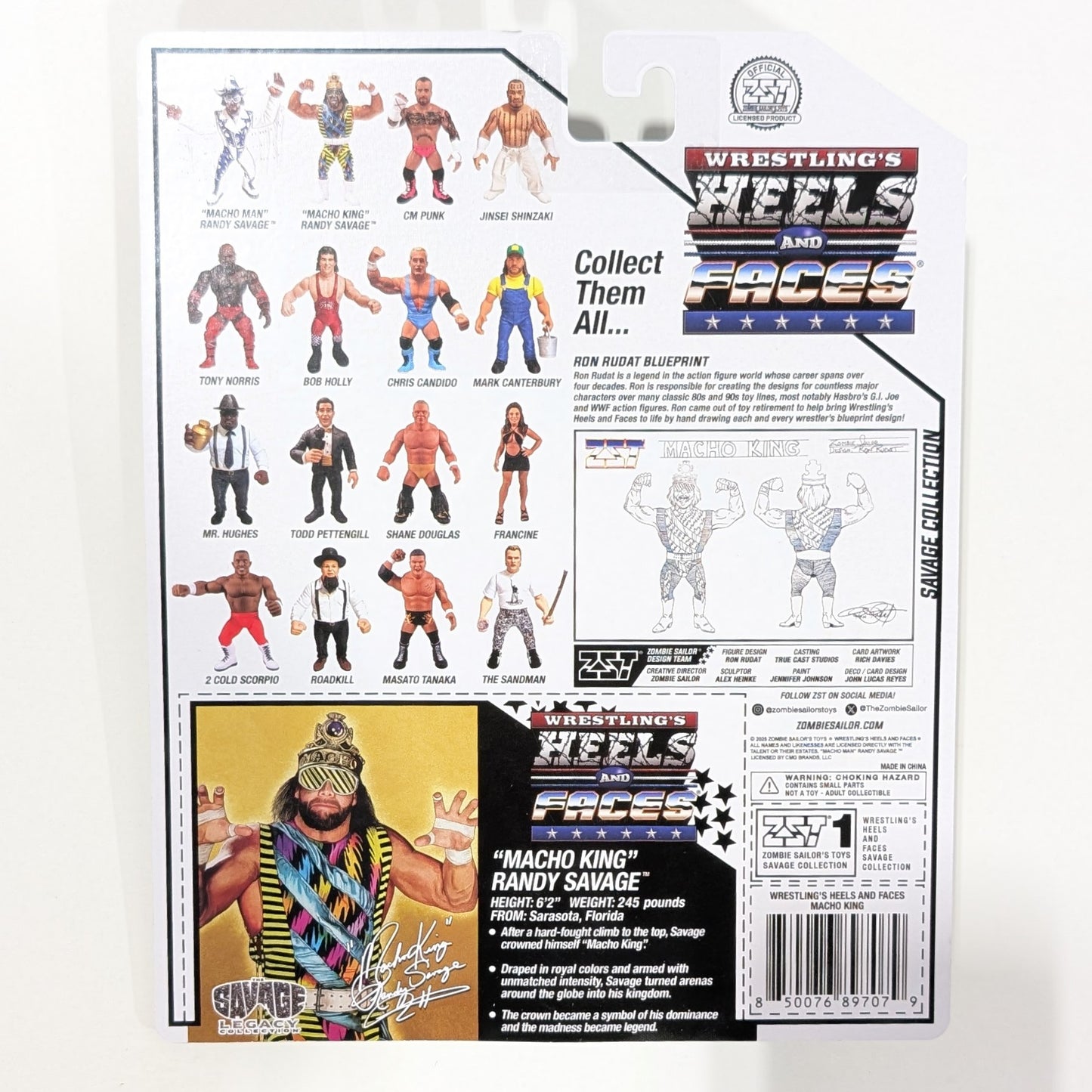 Zombie Sailor Heels & Faces 2026 Limited Edition Macho King Randy Savage