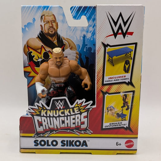 Mattel WWE Knuckle Crunchers 8 Solo Sikoa