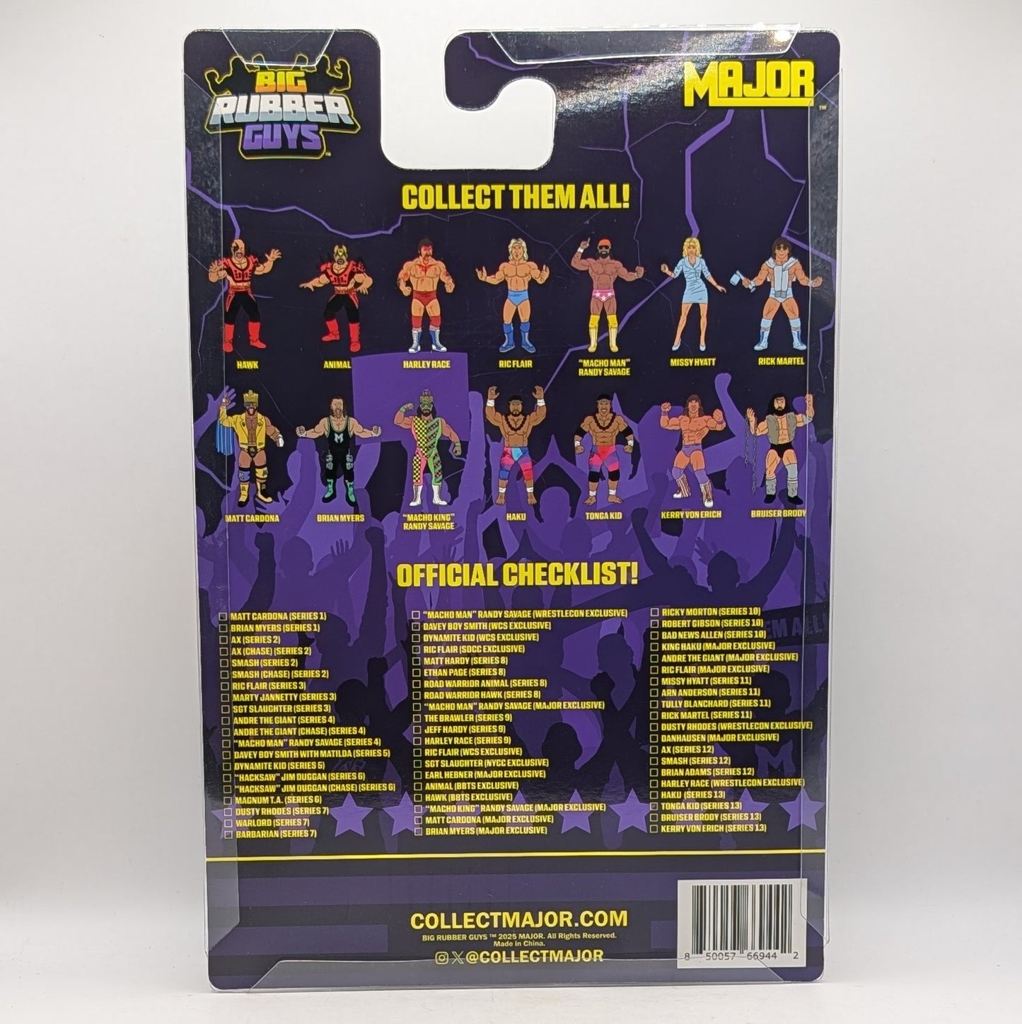 Major Bendies Big Rubber Guys Evergreen 'Macho Man' Randy Savage