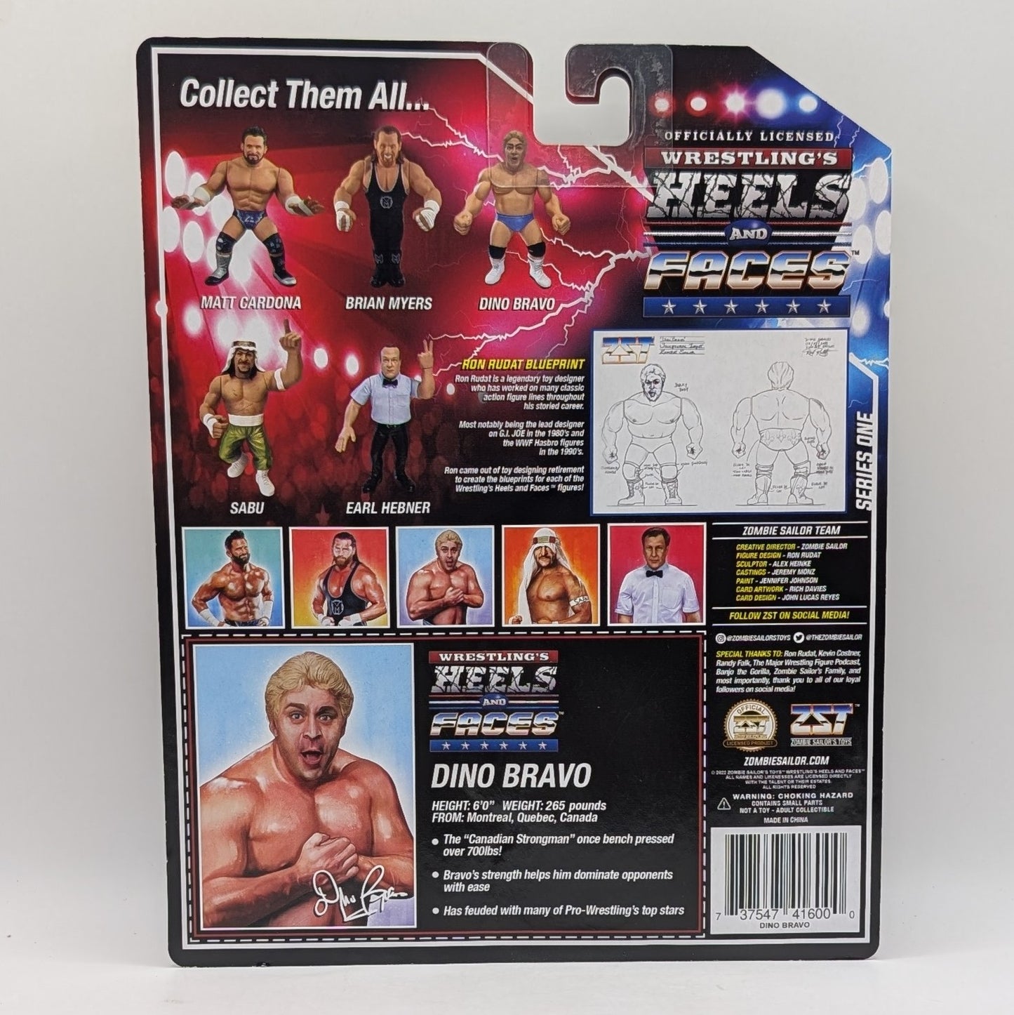 Zombie Sailor Heels & Faces 1 Dino Bravo