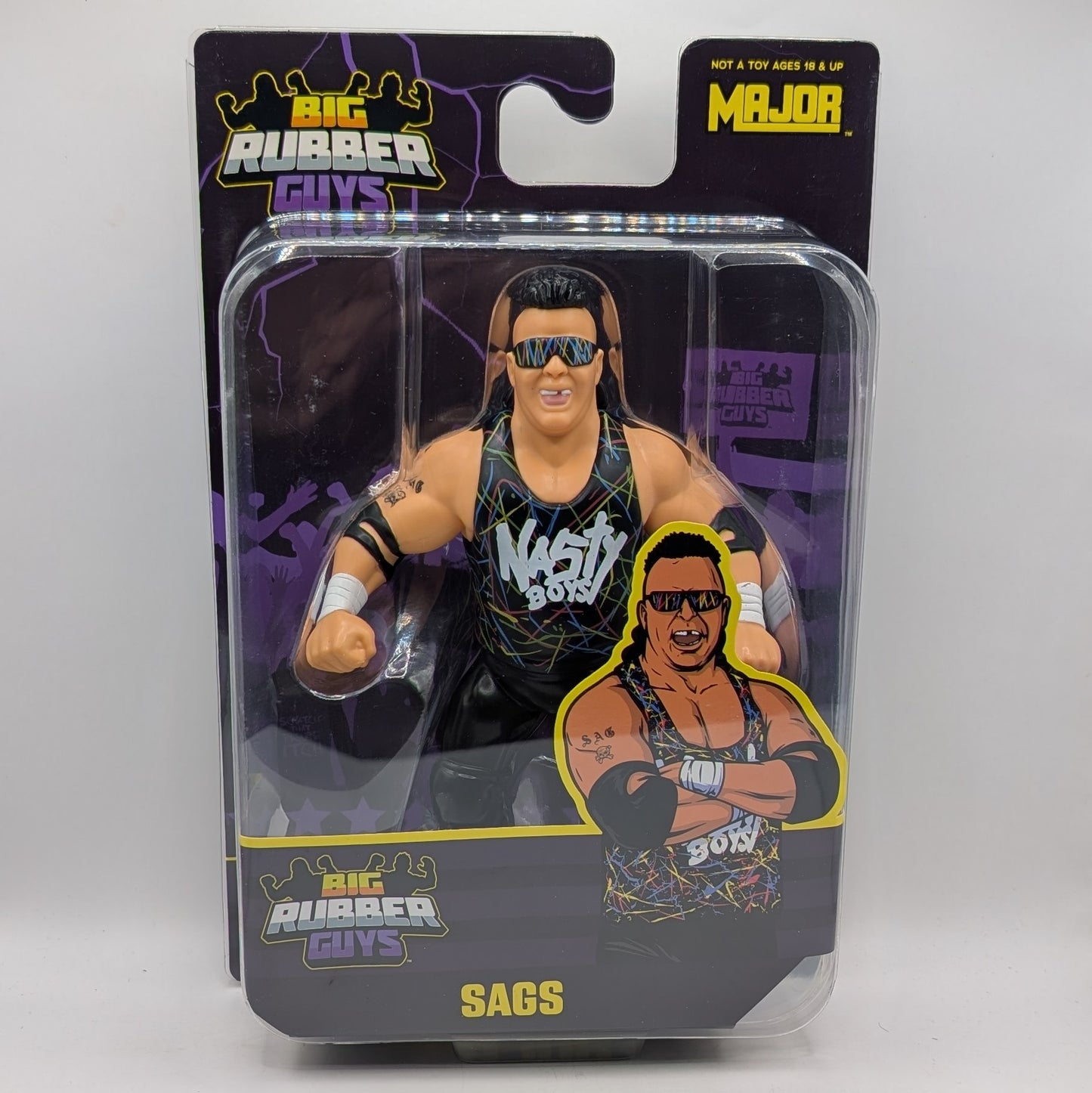 Major Big Rubber Guys 15 -  The Nasty Boys (Knobs & Sags)