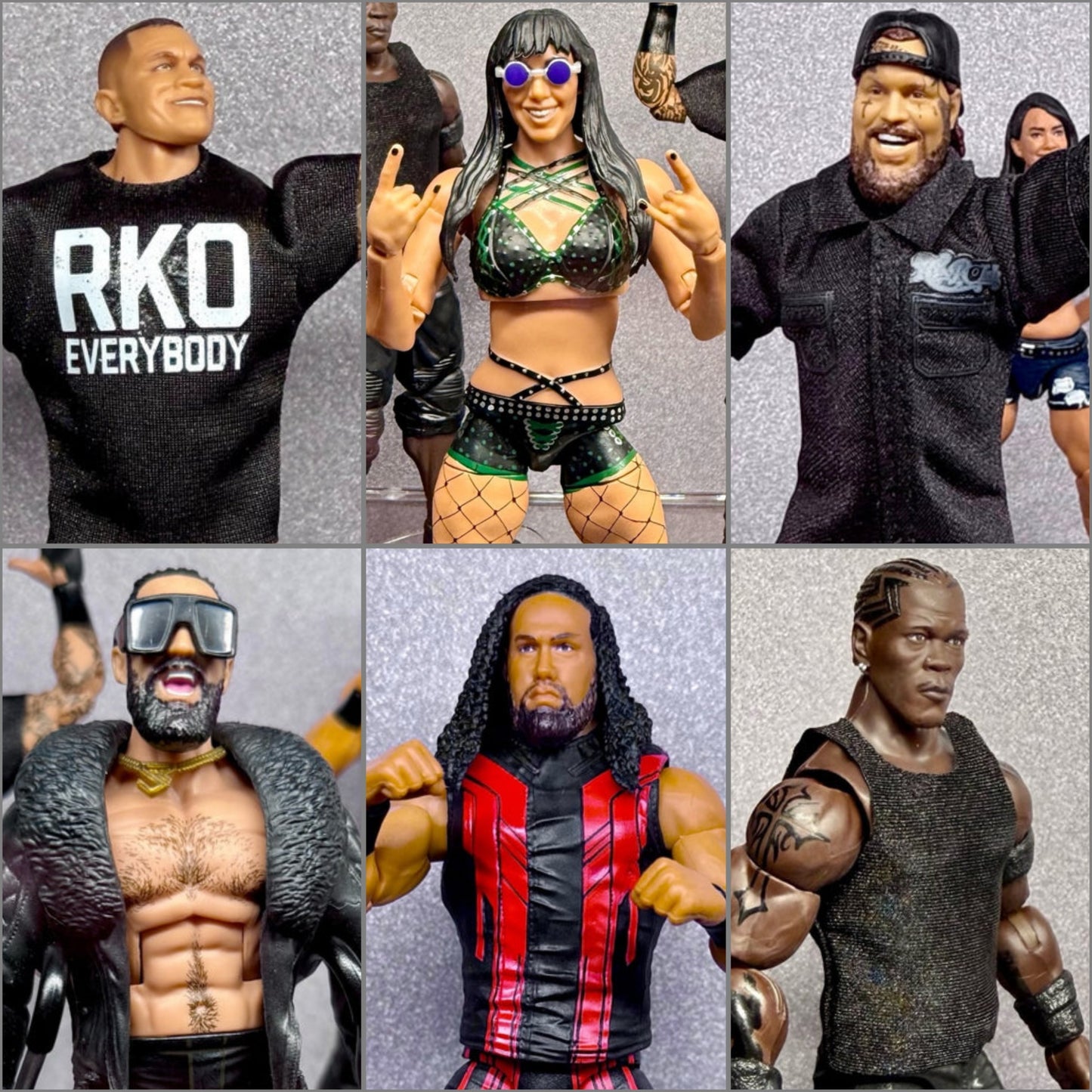 ***PRE-ORDER*** Elite 128 - Set of 6 (Jacy Jayne, Jelly Roll, Randy Orton, Ron Killings, Seth Rollins, & Talla Tonga)