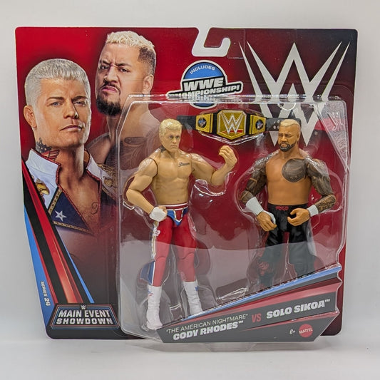 Main Event Showdown 24 Cody Rhodes vs. Solo Sikoa