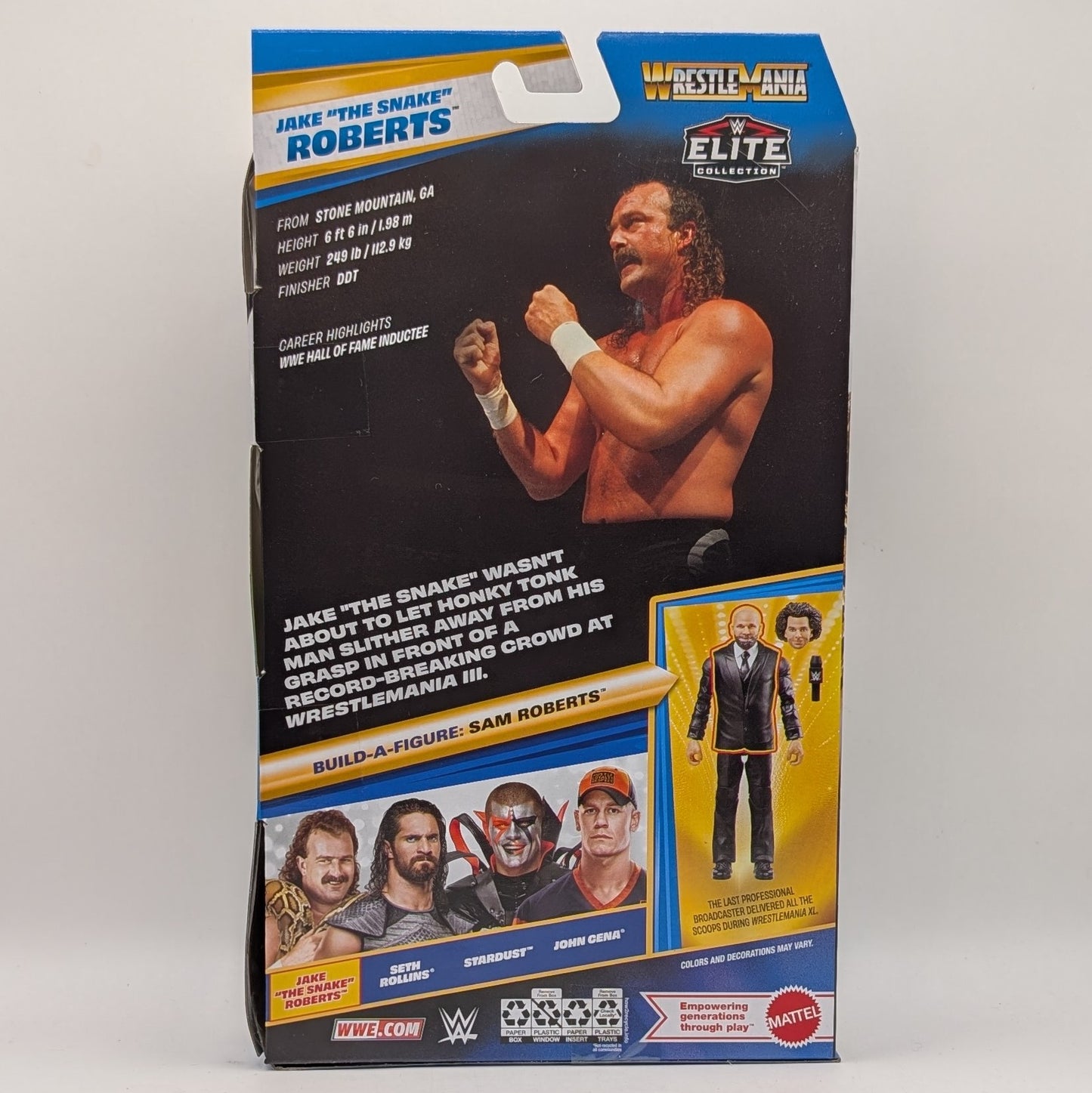 Elite Wrestlemania 42 Jake Roberts