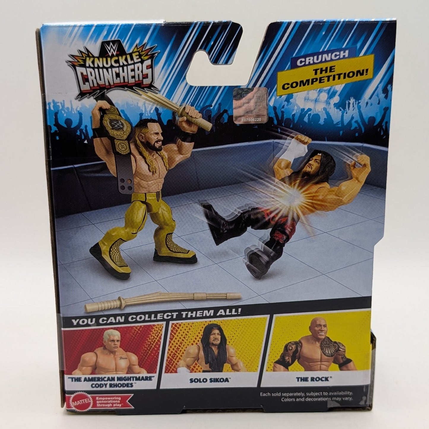 Mattel WWE Knuckle Crunchers 8 Seth Rollins