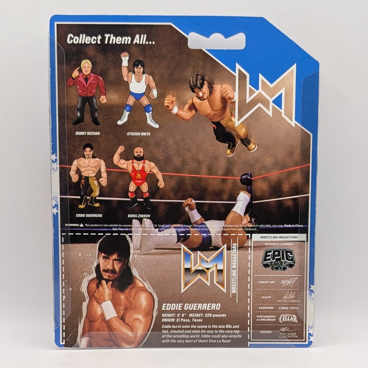 Epic Toys Wrestling Megastars 3 Eddie Guerrero