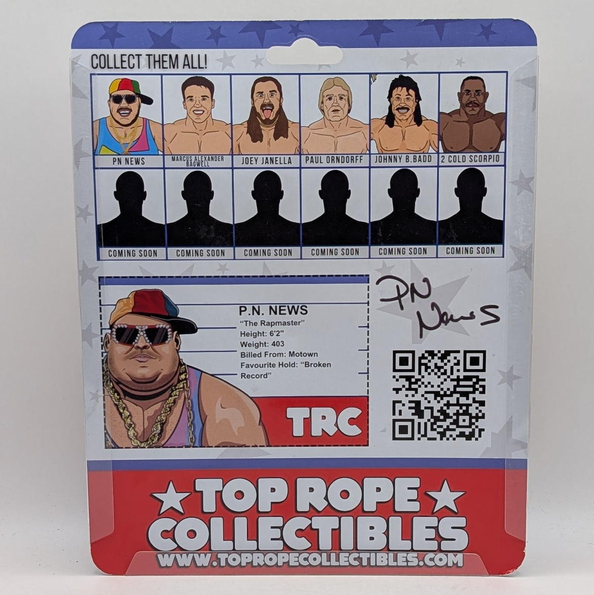 Top Rope Collectibles PN News