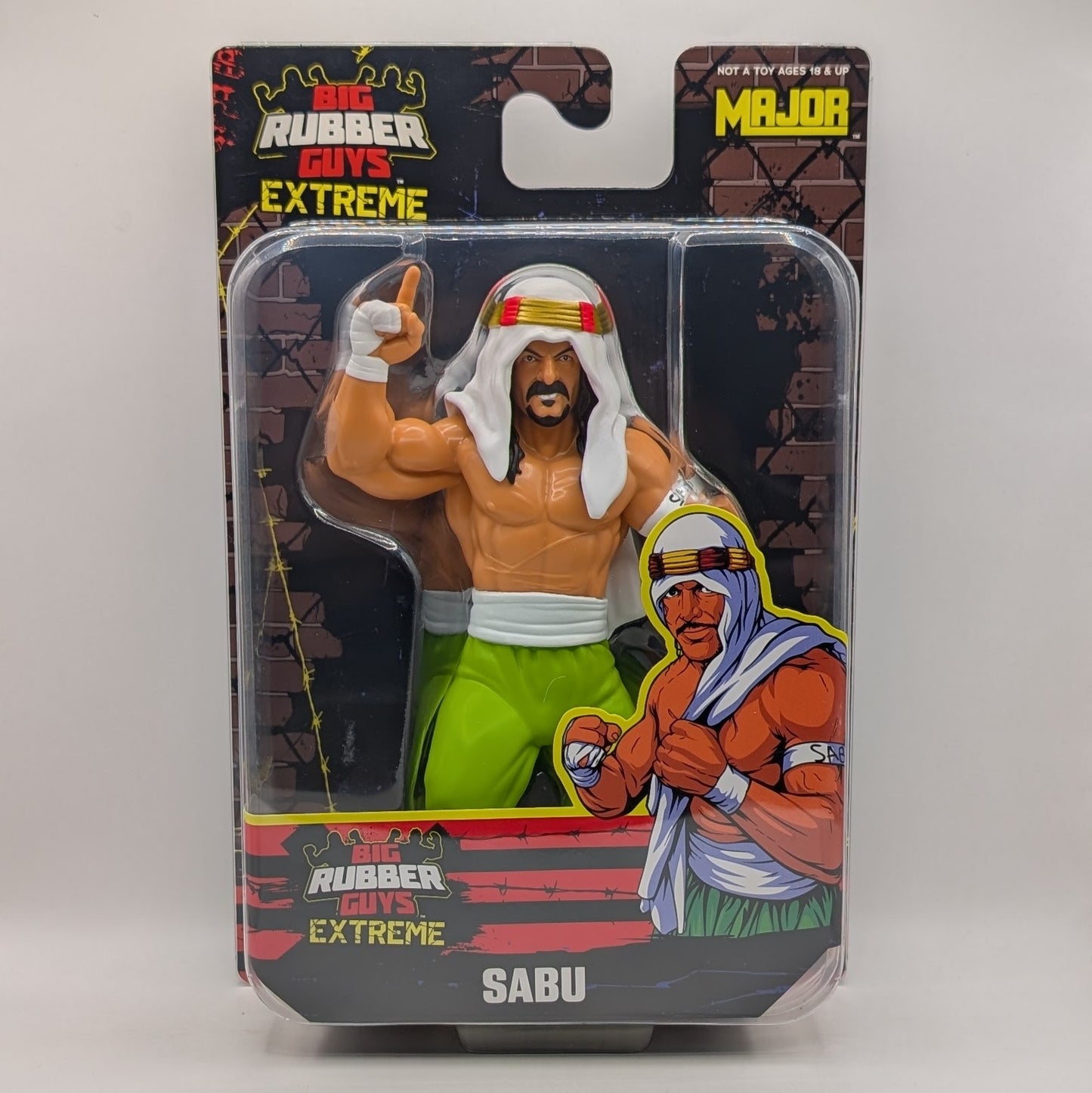 Major Big Rubber Guys Extreme Sabu