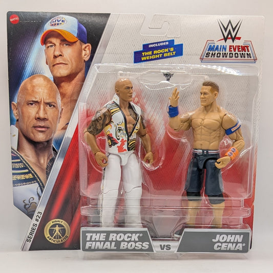 Main Event Showdown 23 - The Rock vs. John Cena