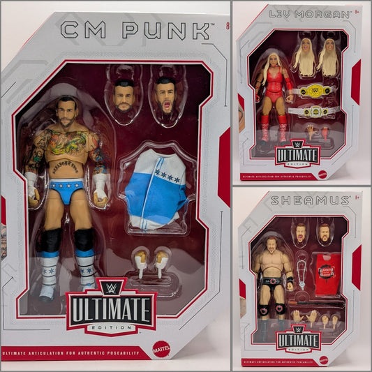 ***BACK-ORDER*** Ultimate Edition 33 - Set of 3 (CM Punk, Liv Morgan, & Sheamus)