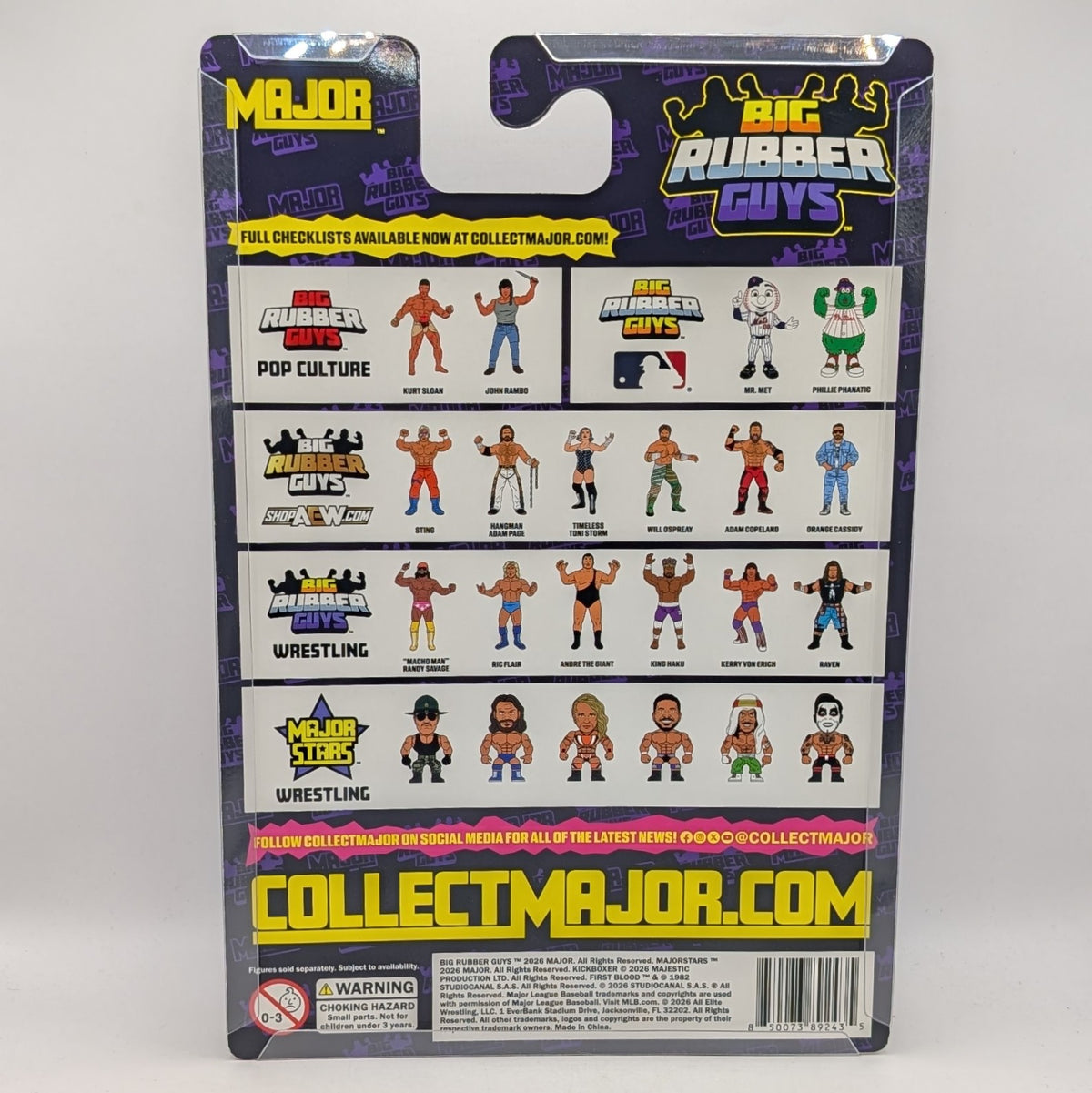 Major Big Rubber Guys 17 Tito Santana
