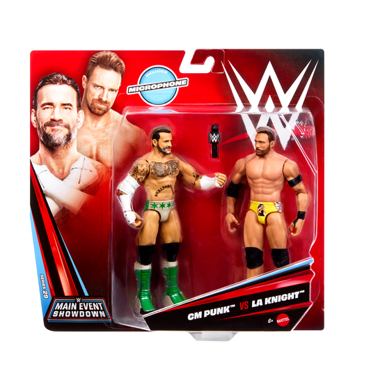***PRE-ORDER*** Main Event Showdown 29 CM Punk vs. LA Knight