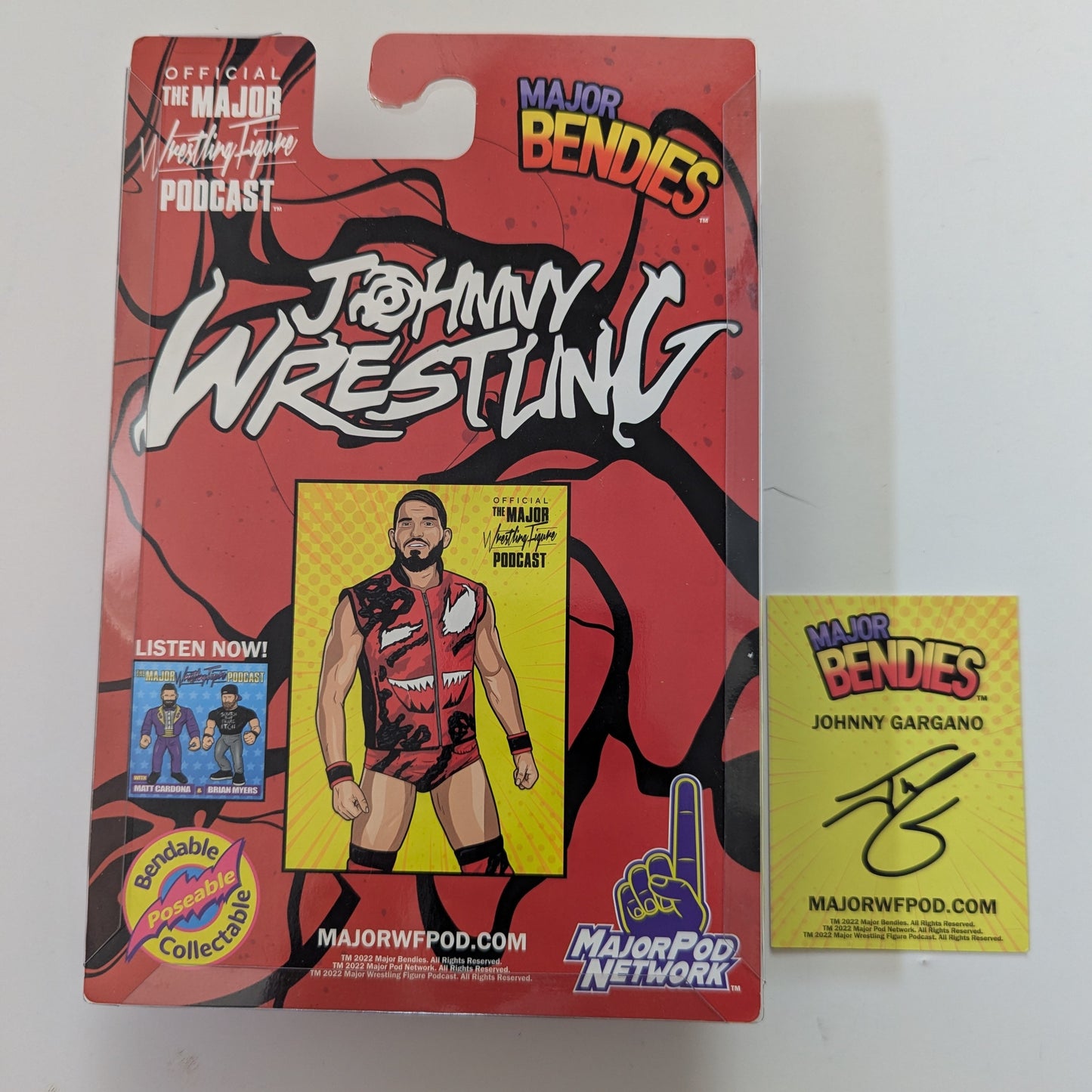 Major Bendies Exclusive Johnny Gargano