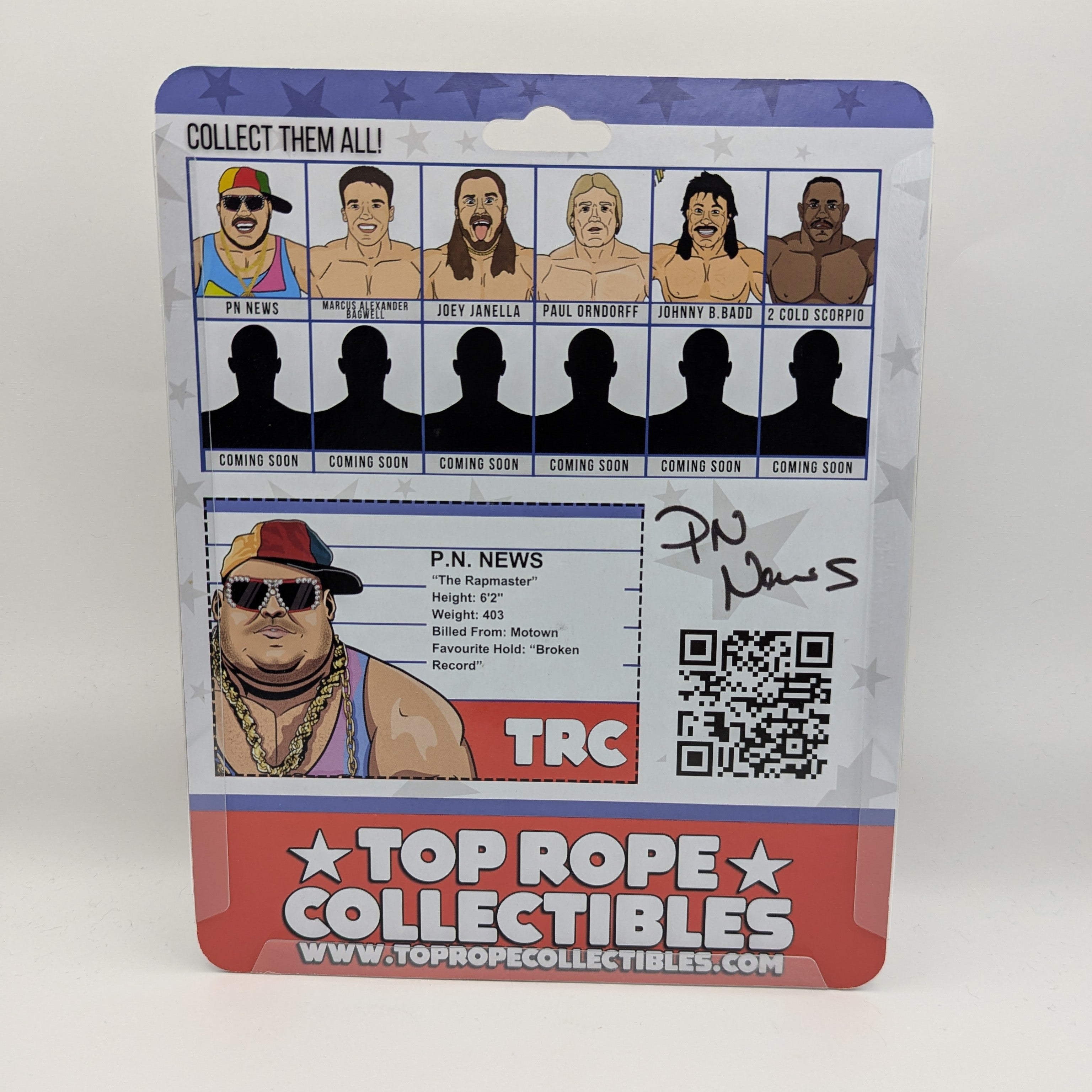 Top Rope Collectibles PN News – J+J Figures