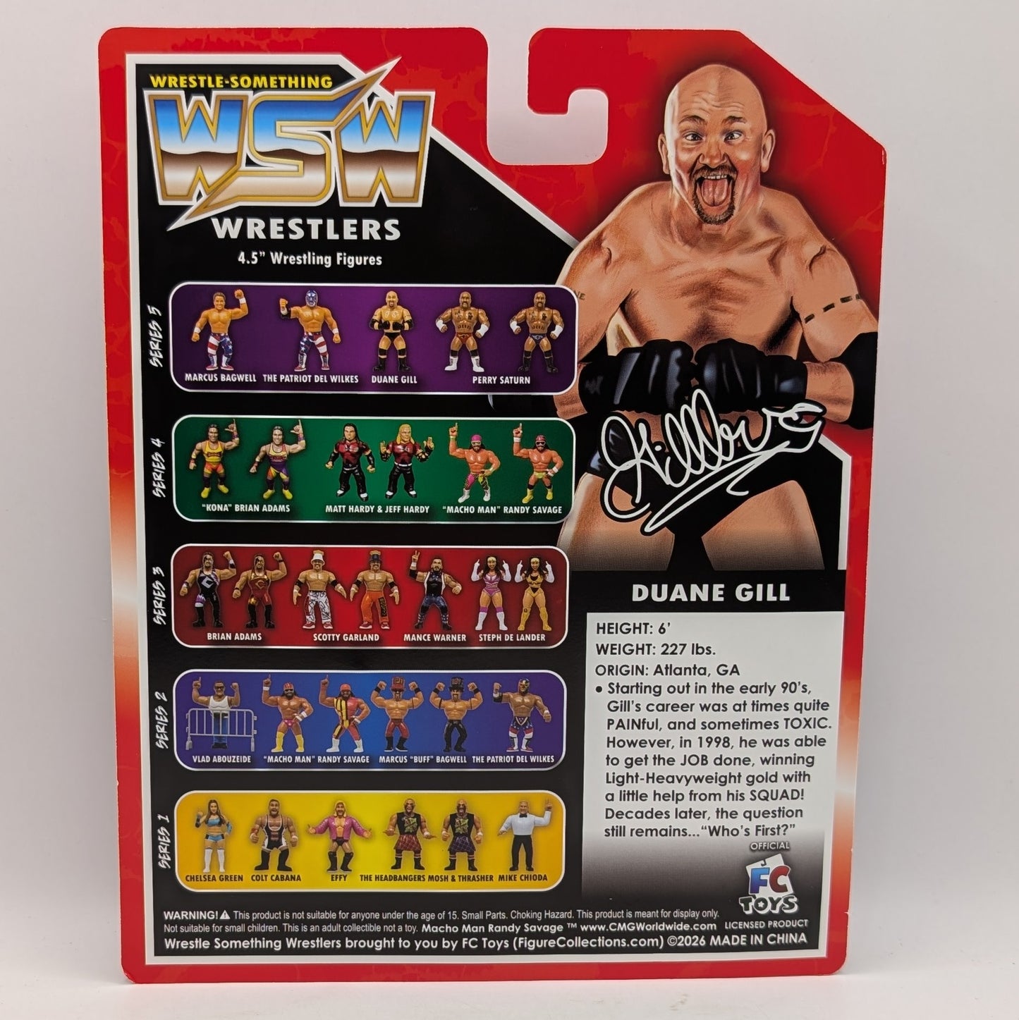 FC Wrestle Something Wrestlers 5 Duane Gill