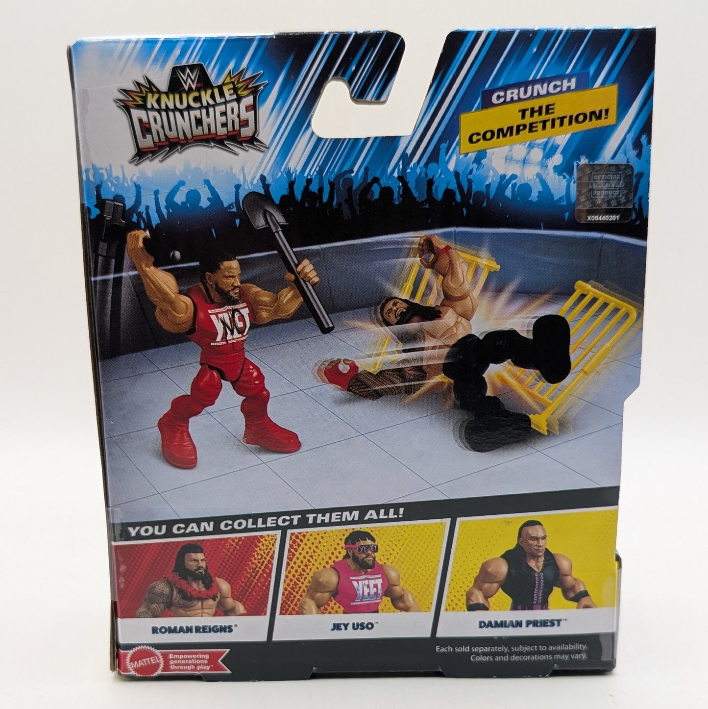 Mattel WWE Knuckle Crunchers 9 Jimmy Uso