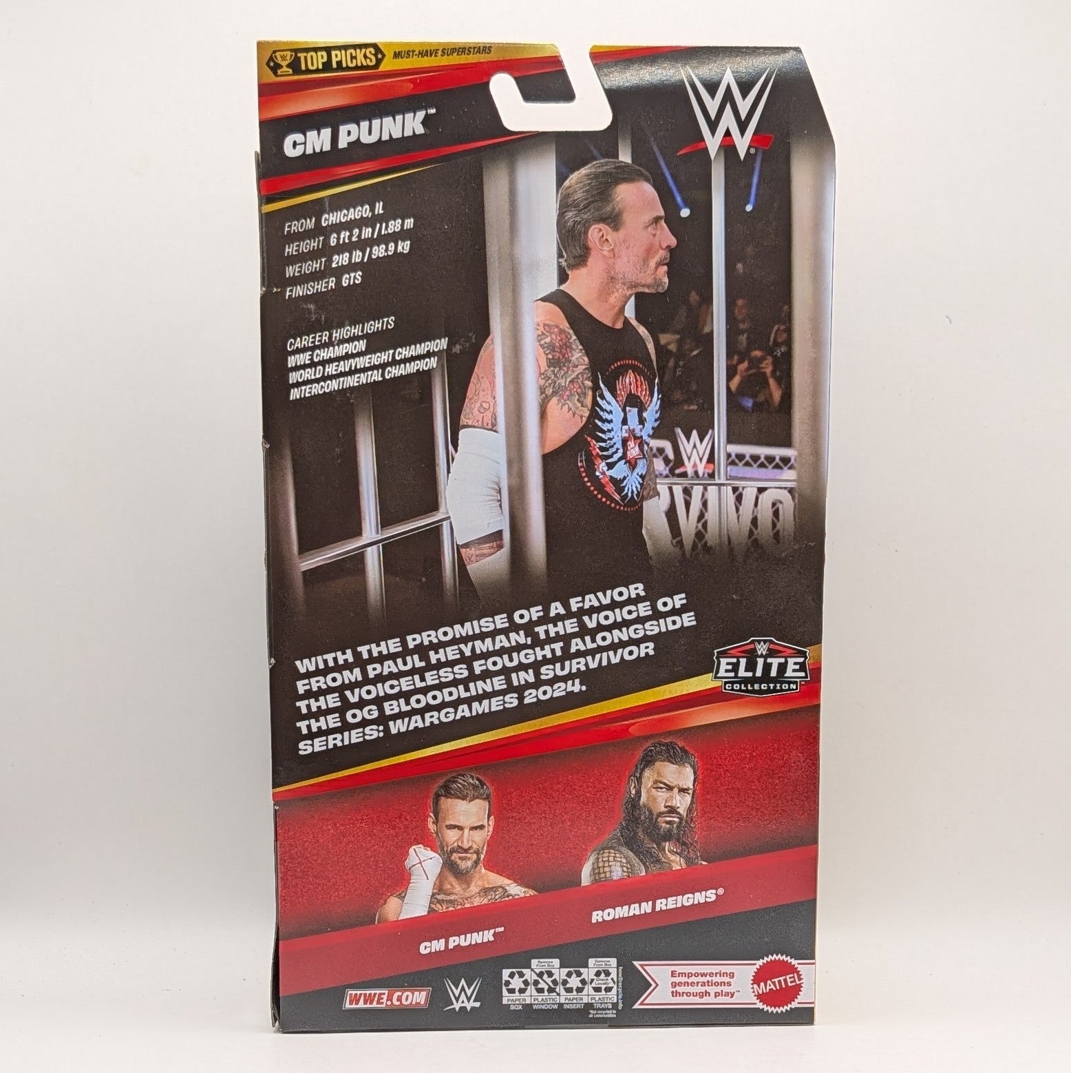 Elite Top Picks 2026 Wave 2 - Set of 2 (CM Punk & Roman Reigns