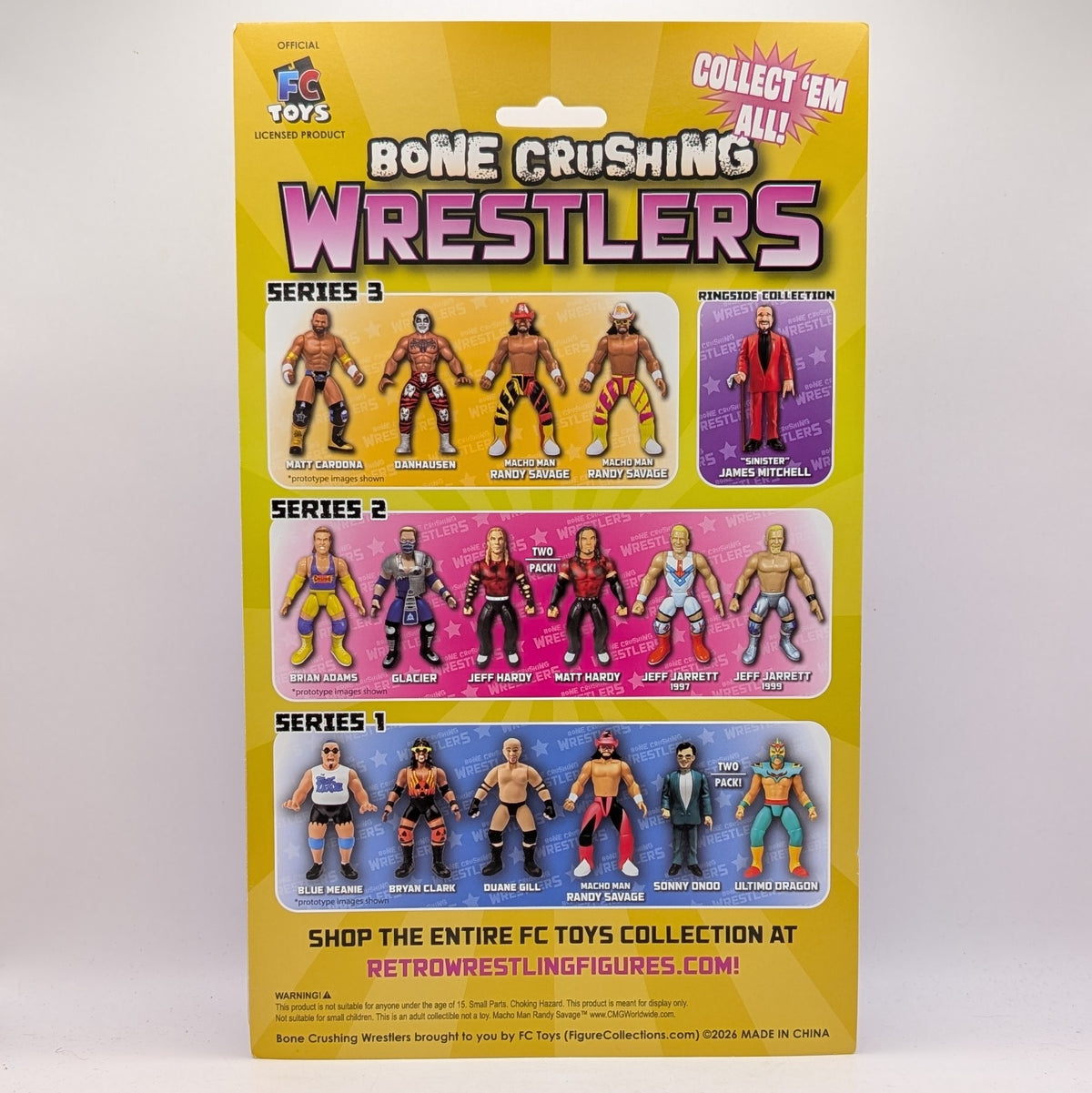 FC Bone Crushing Wrestlers 3 Macho Man Randy Savage