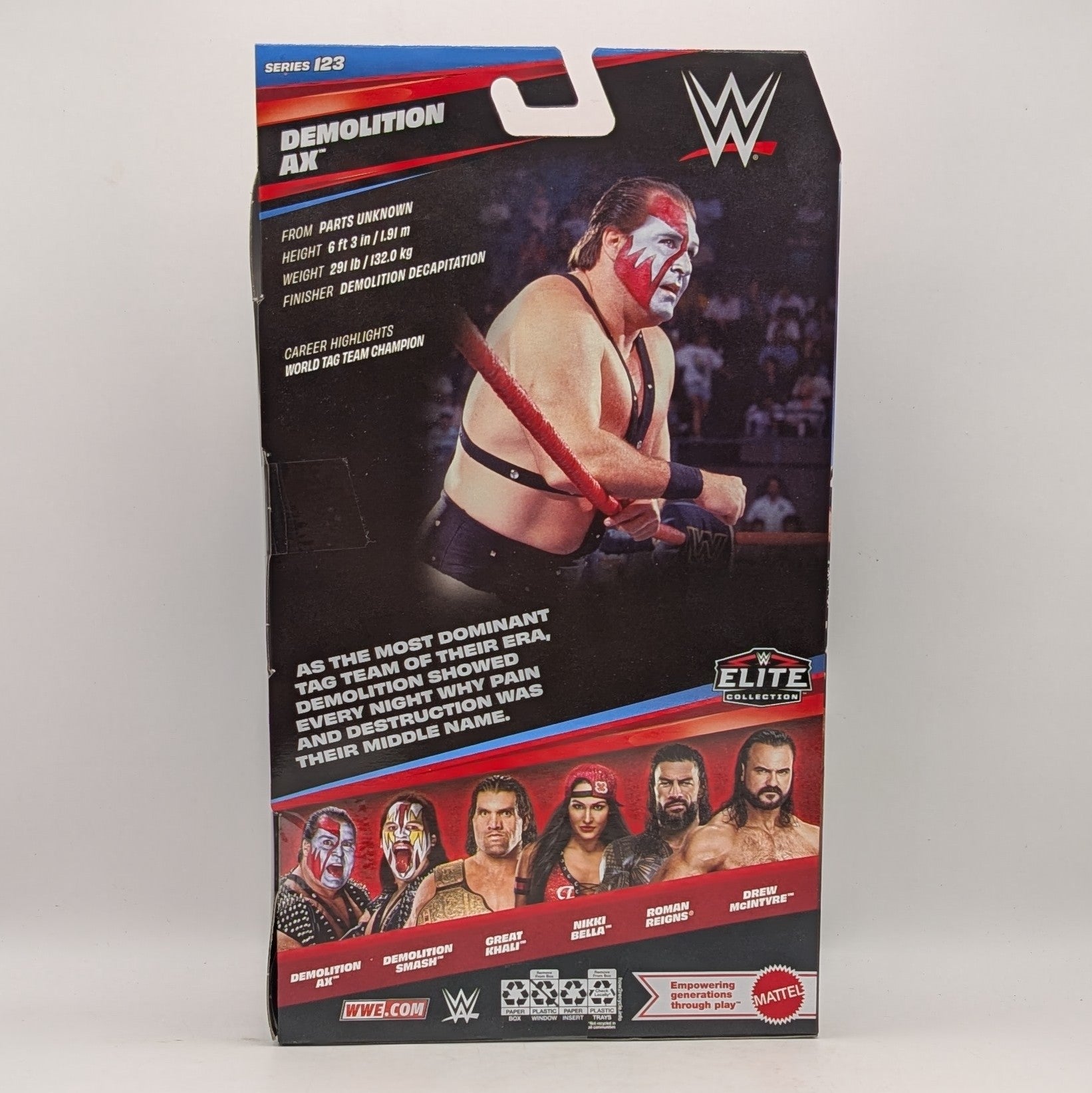 Elite 123 Demolition Ax & Smash – J+J Figures