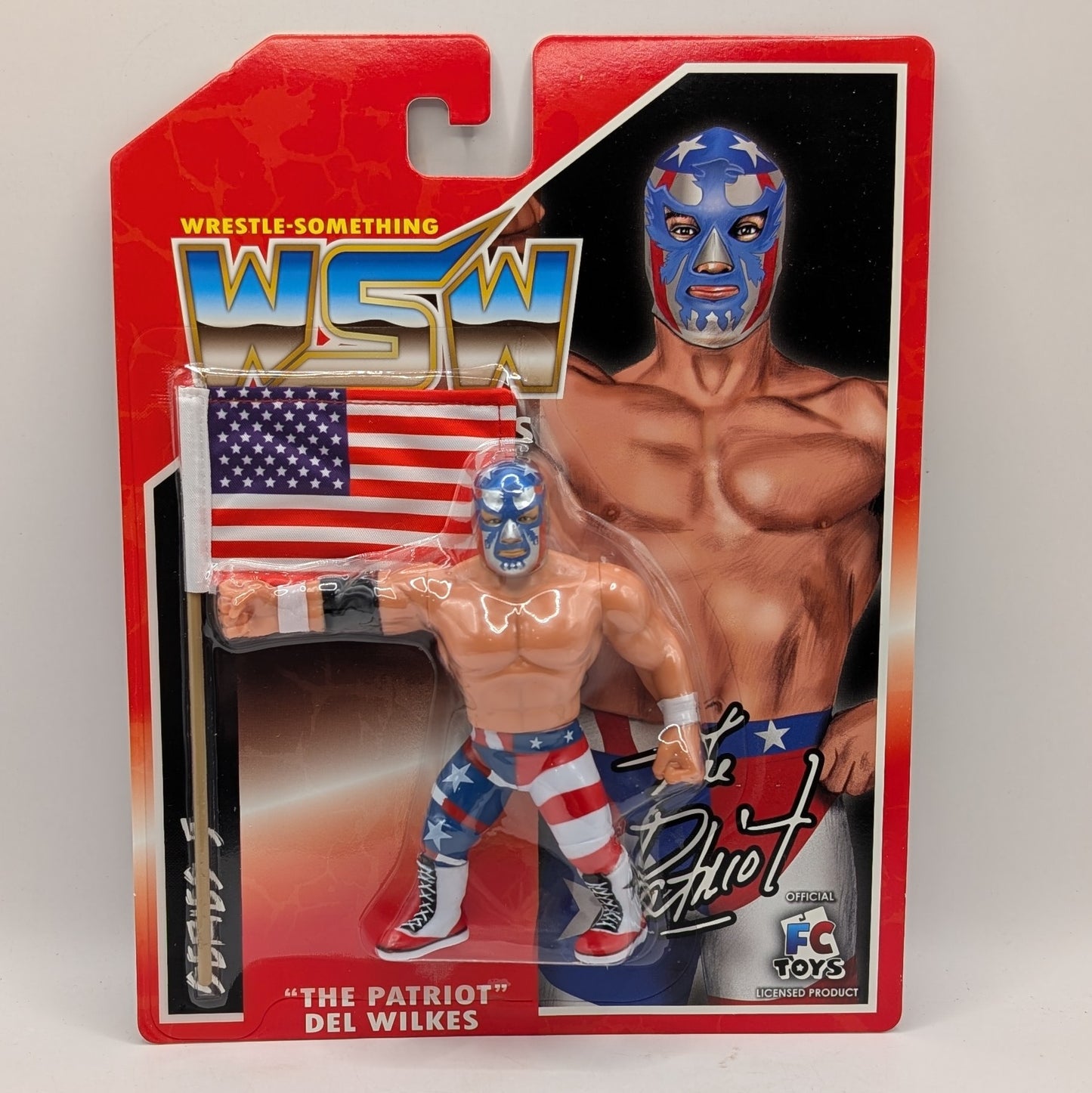 FC Wrestle Something Wrestlers 5 Stars & Stripes ('The Patriot' Del Wilkes & Marcus Bagwell)