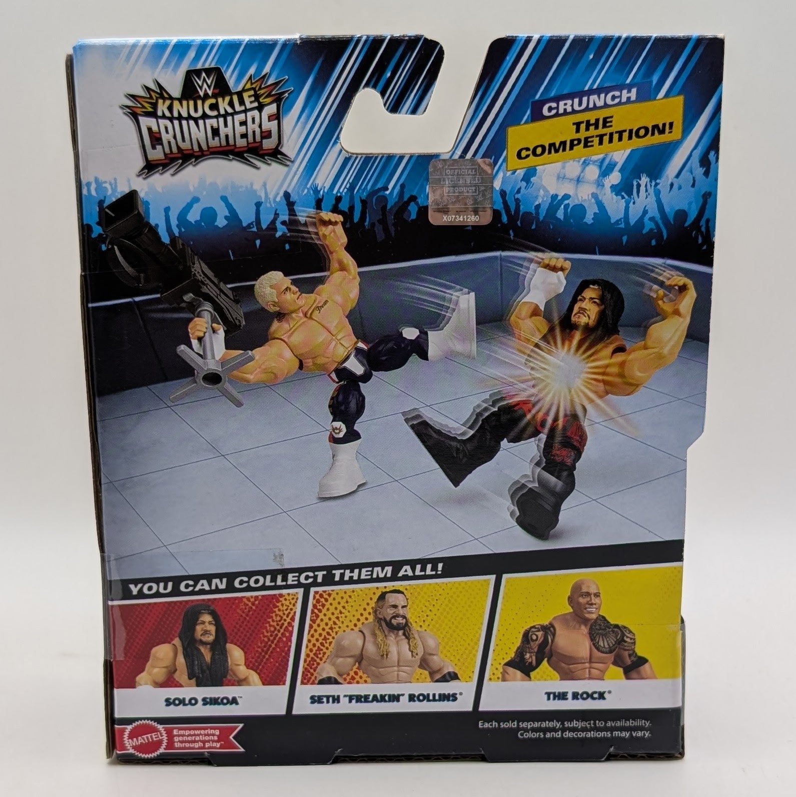 Mattel WWE Knuckle Crunchers 8 Cody Rhodes – J+J Figures